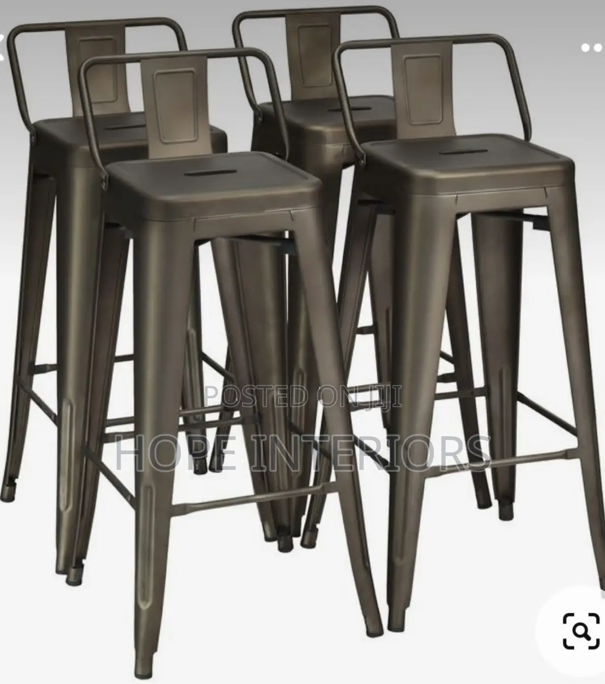 High Iron Bar Stools