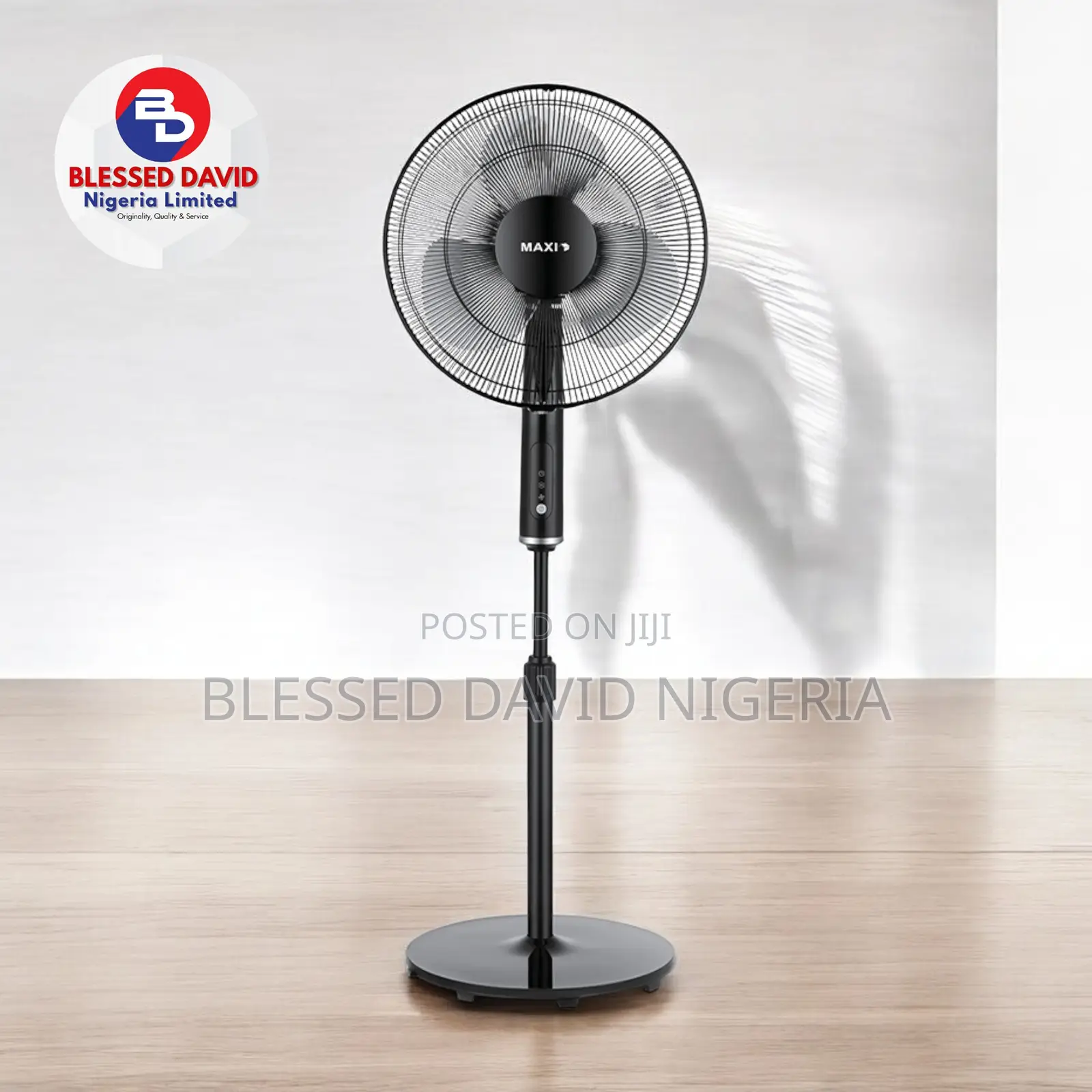 Maxi Standing Fan 16 Inch Black (40-21mr)