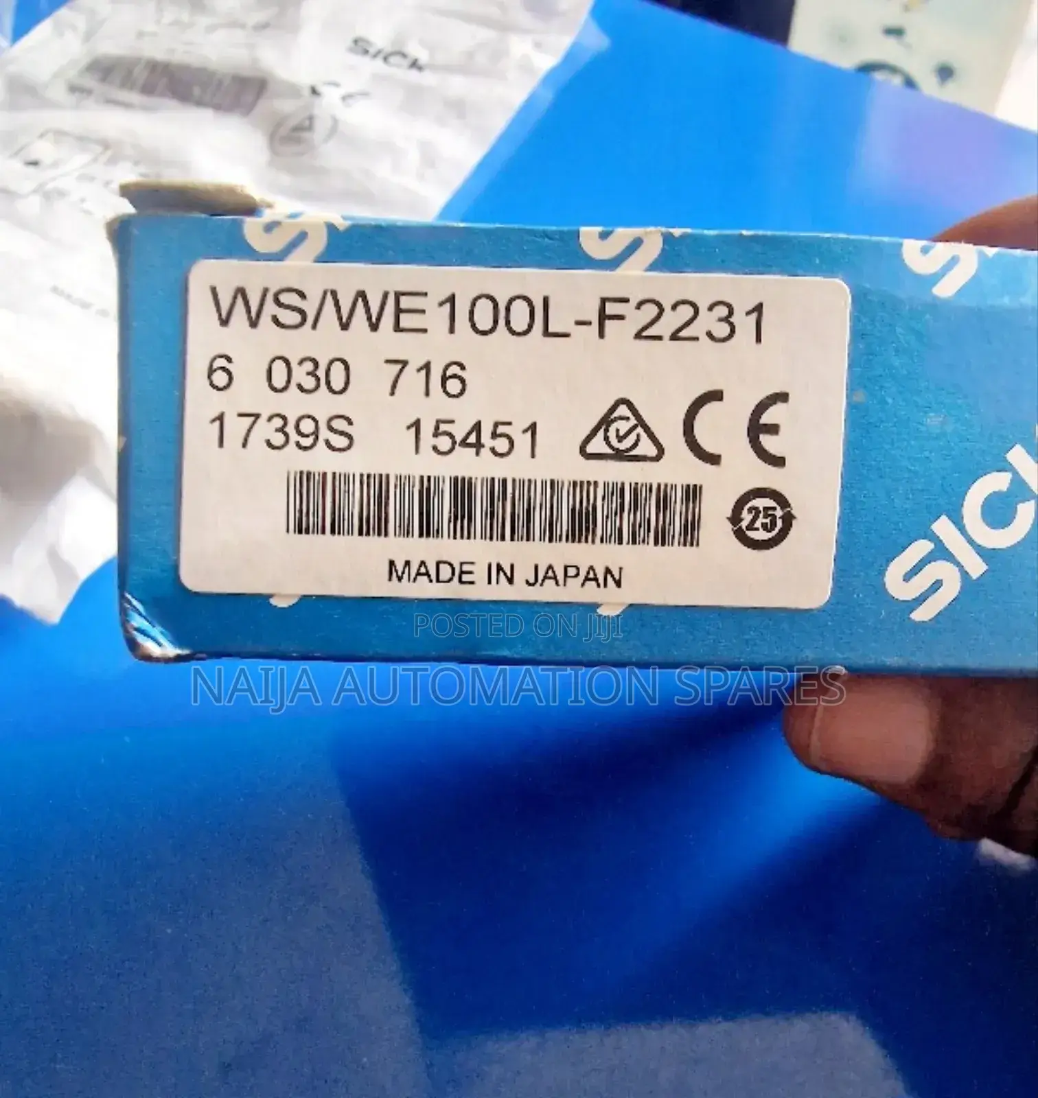 Sick | WS/WE100L-F2231
| Photoelectric Sensors | 6030716