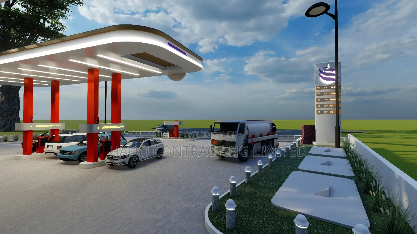 Filling Station Construction in Nigeria
