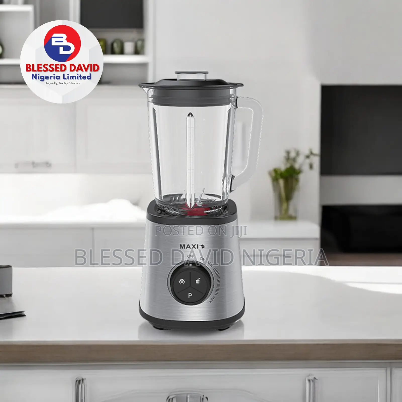 Maxi Blender 1500 Watt 1.5 Liter Silver (BL1501)