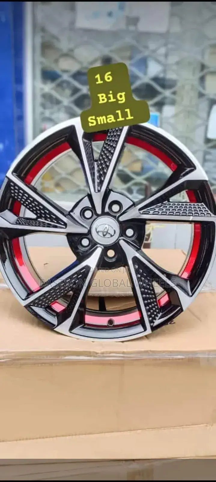 16 Inches Big/Small Hub Alloy Rim
