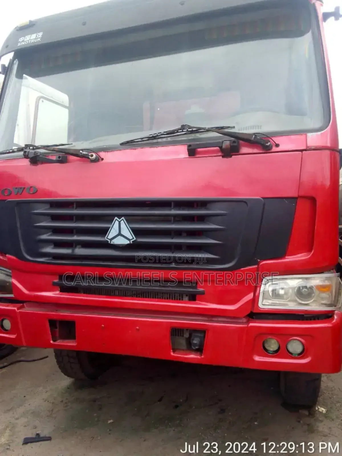 Foreign Used 371 Howo Tipper Dump Truck