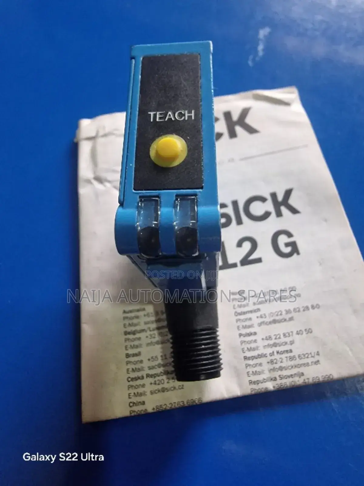 Sick - Wl12g-3p2582s10 Photoelectric Sensor | 1053544