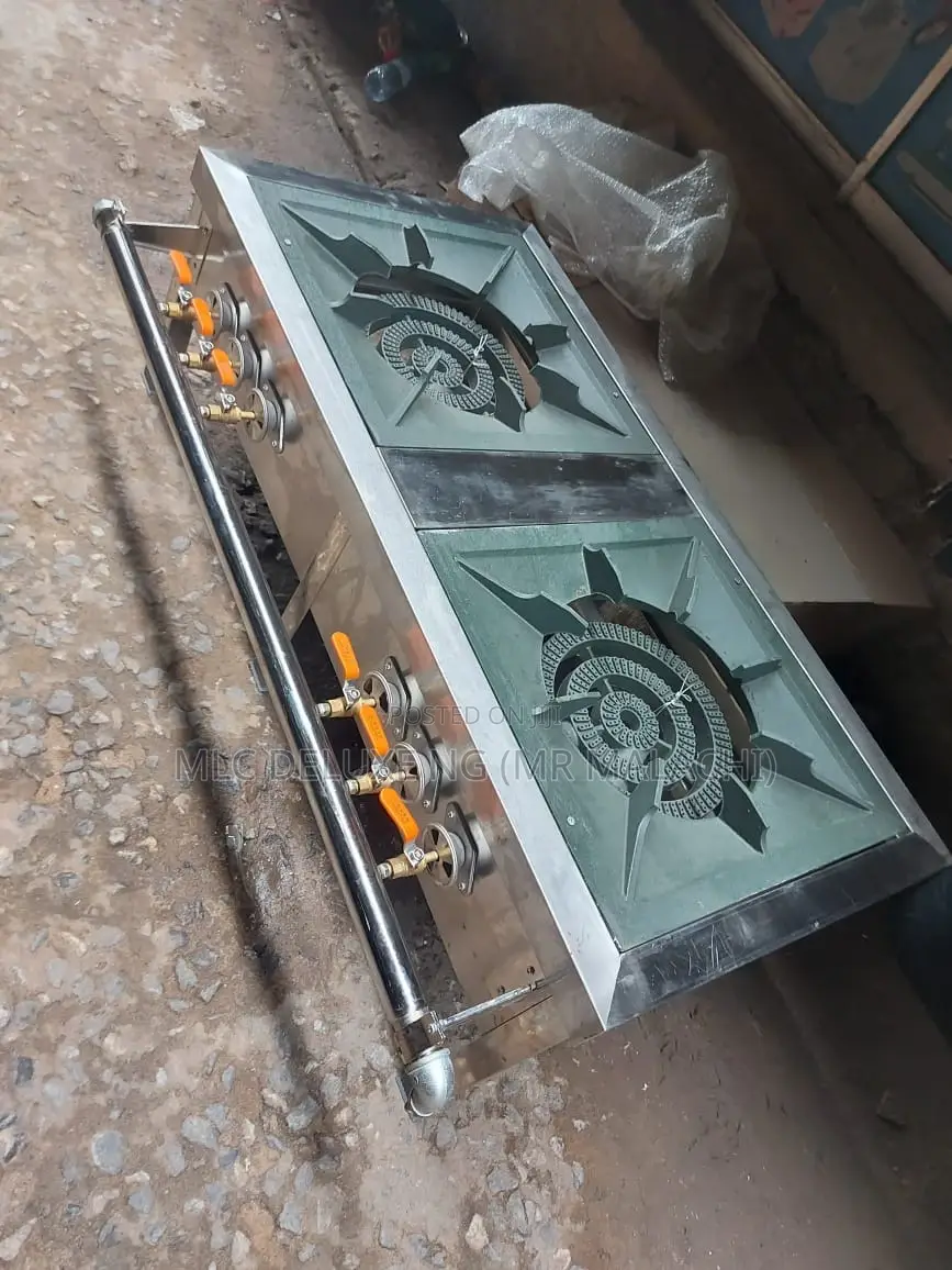 High Pressure Industrial Gas Cooker / Gas Stock Pot Stove