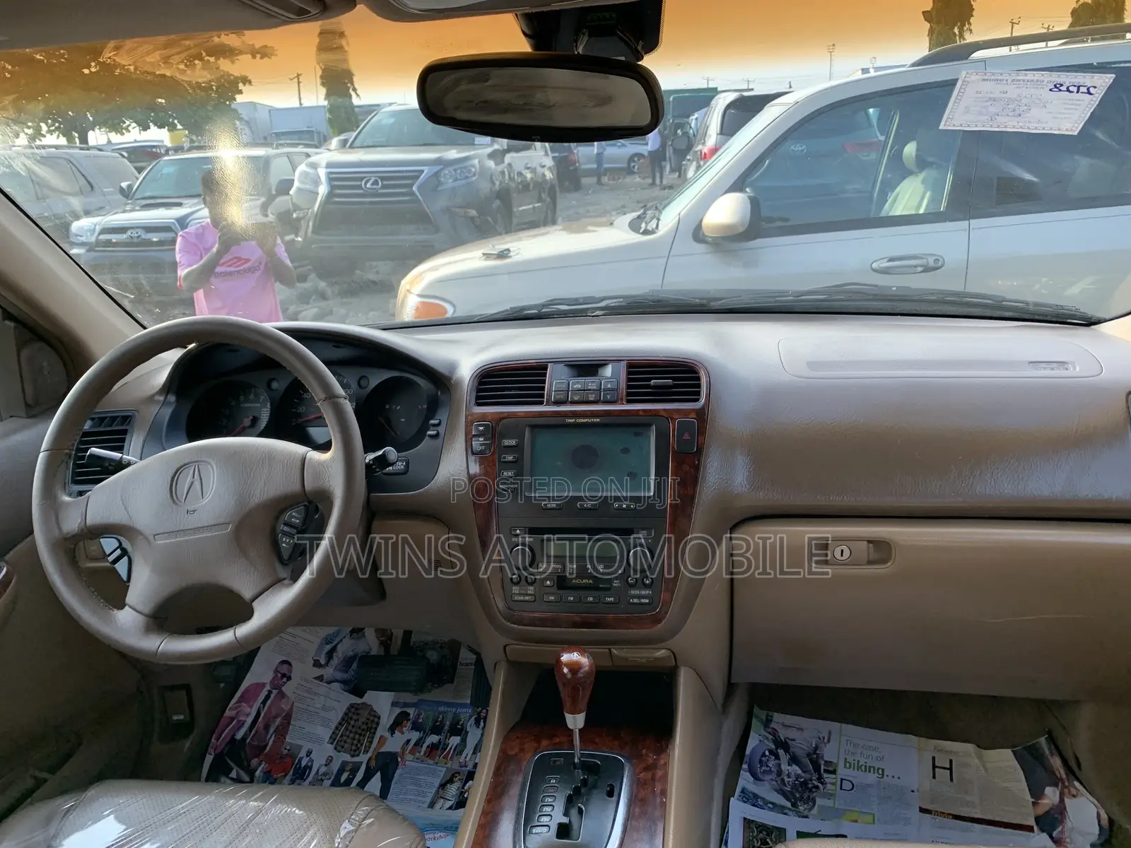 Acura MDX Touring Package 2004 Black