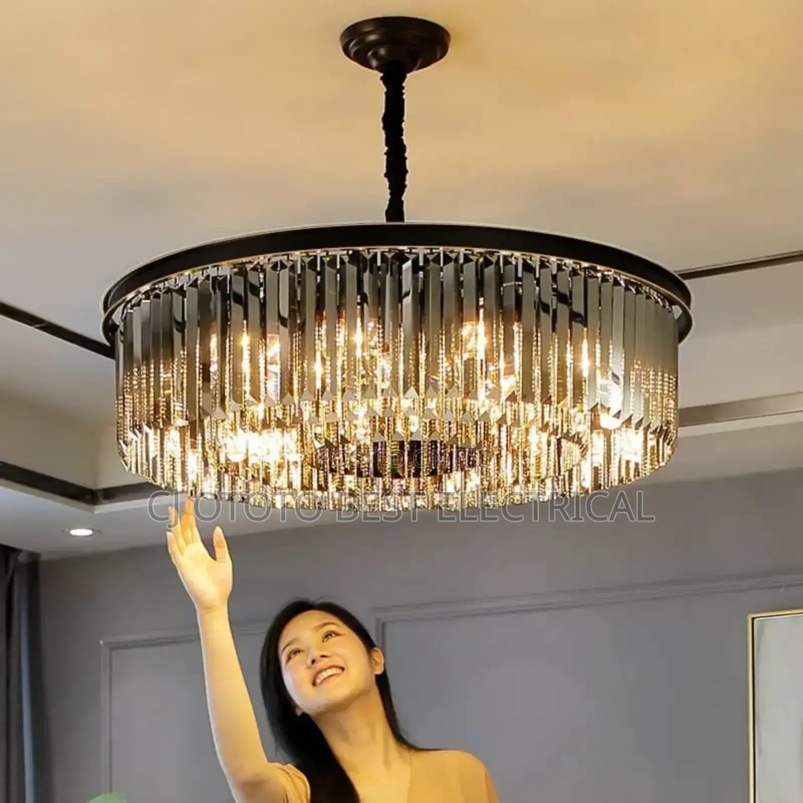 Crystal Chandelier Light for Big Boss Them