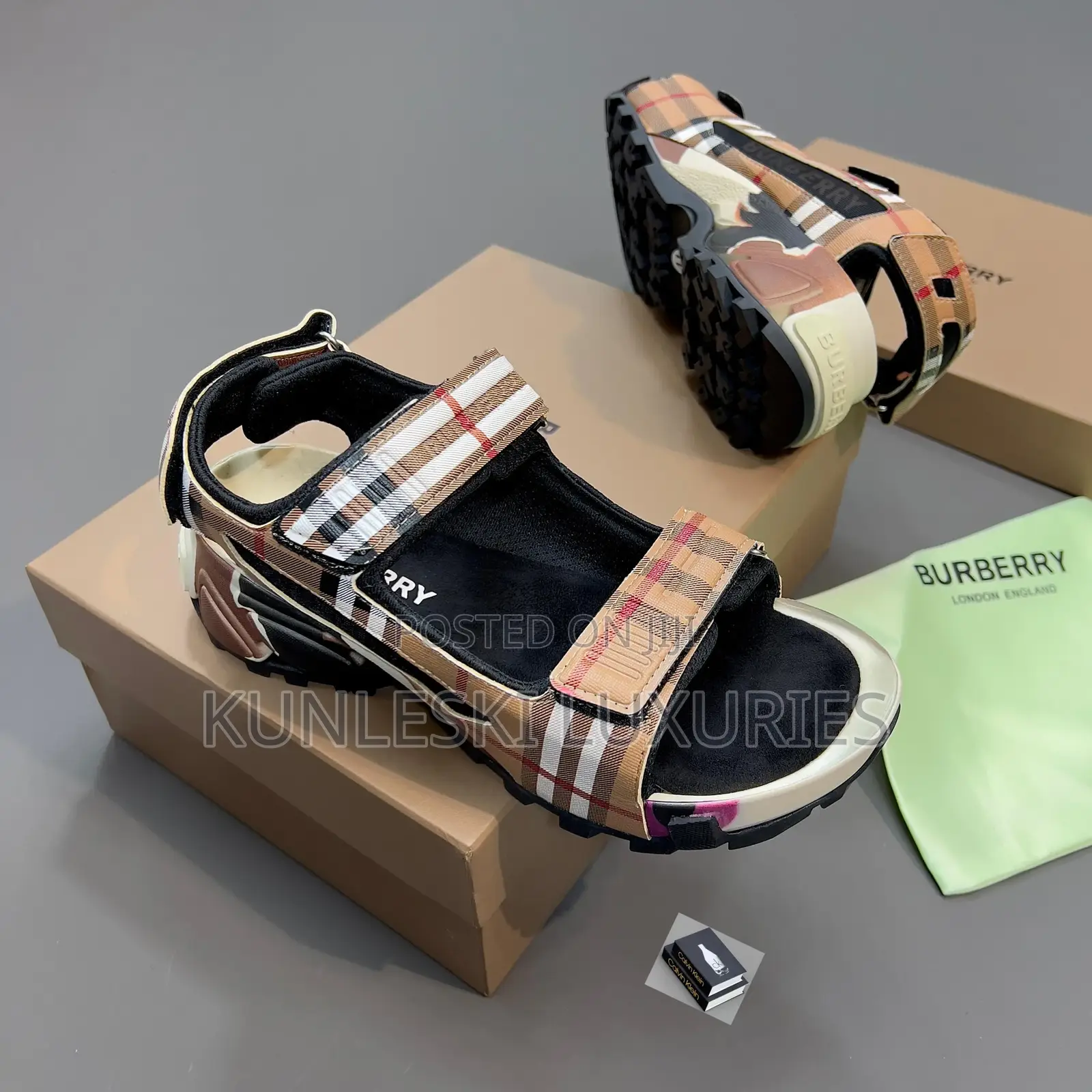 Original Burberry Luxury Sandals