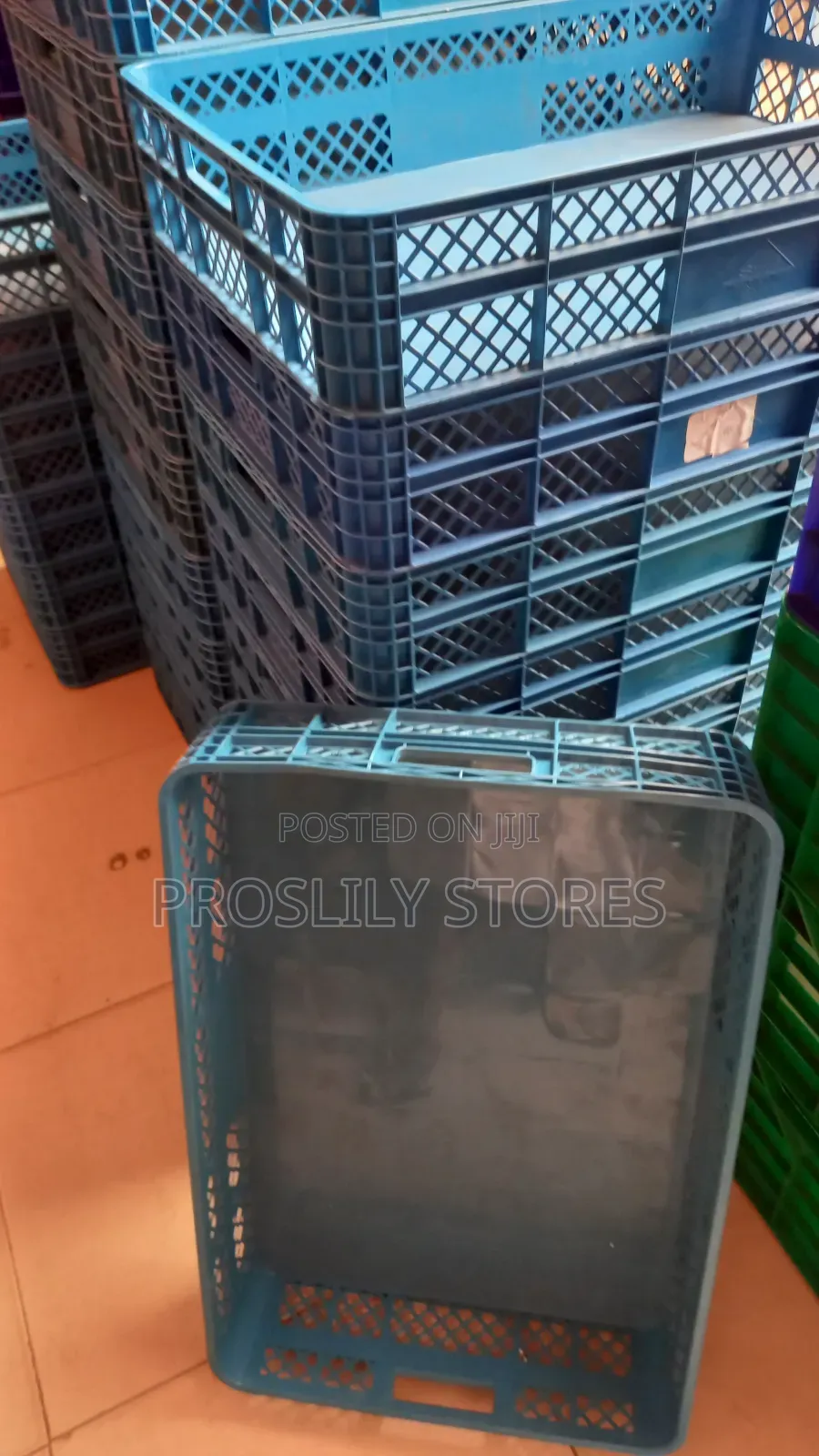 Fruit/Perforated Crates/Baskets 60cm X 40cm X 11cm