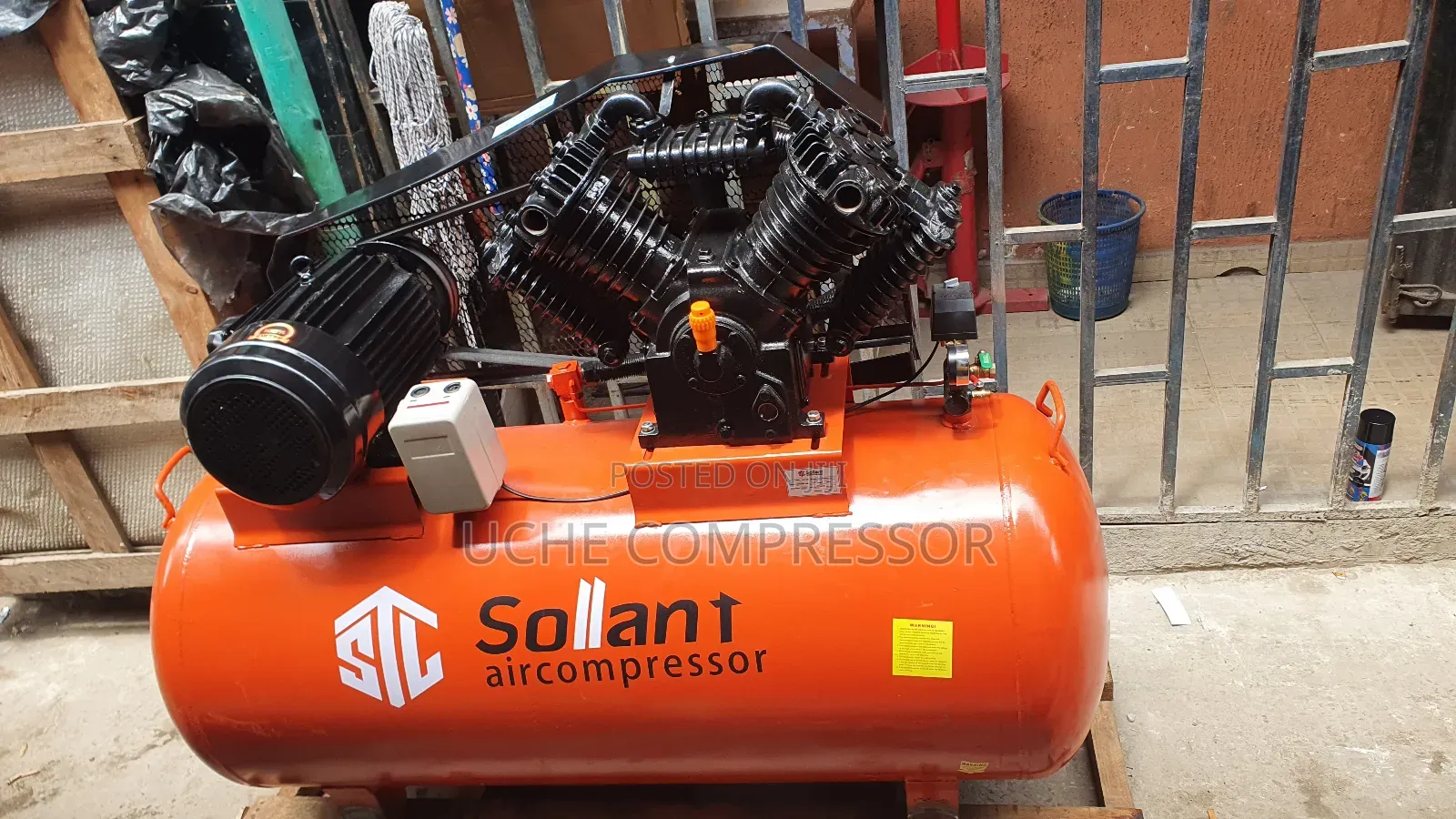 Air Compressor 500l 10hp 7.5kw 14bar Original One