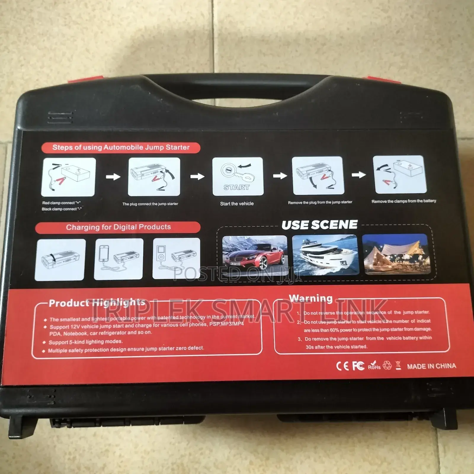 99800 Mah Power Bank Jumper Starter