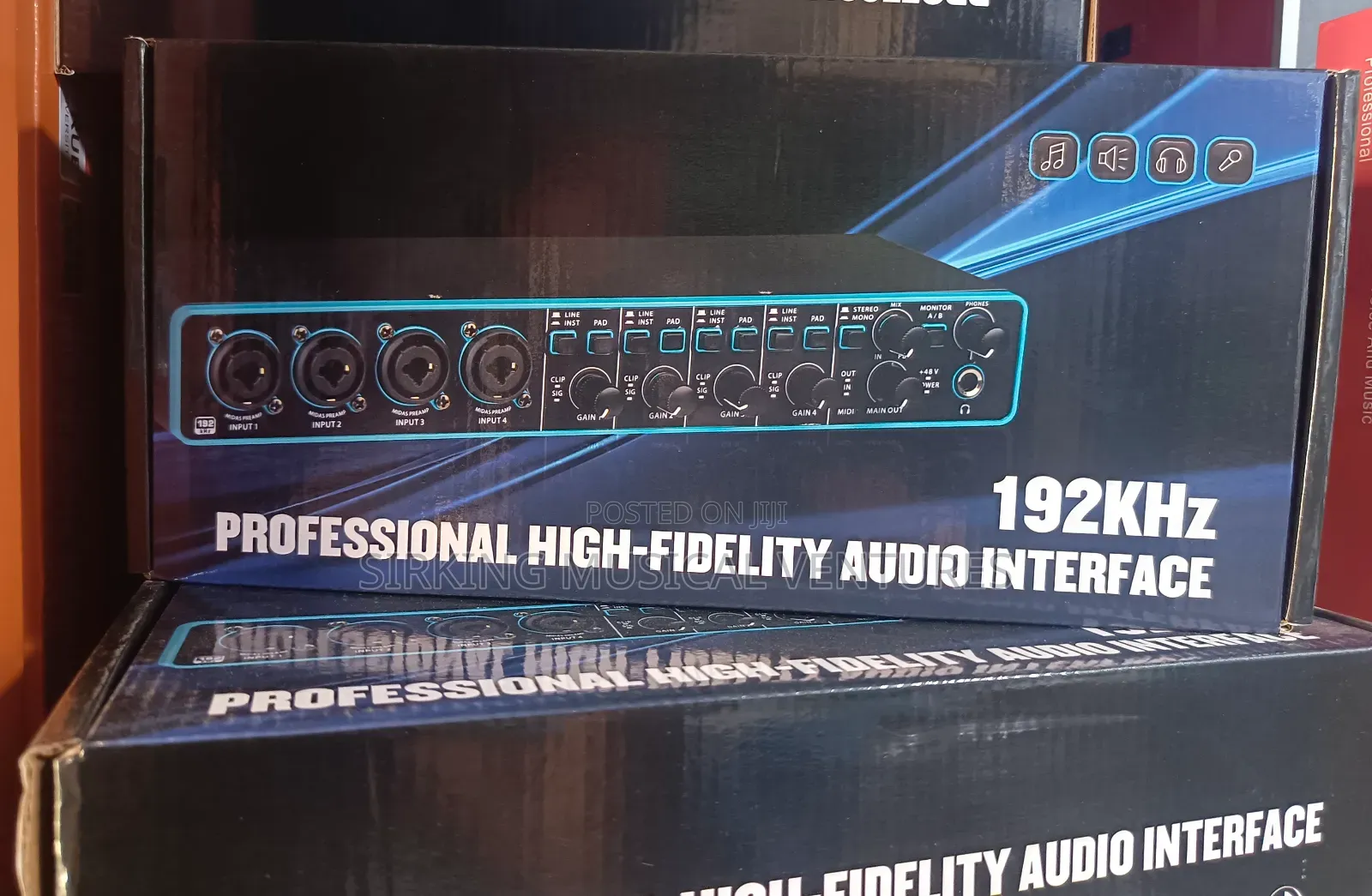 M-Audio Sound Card 404hd 4in 4 Out