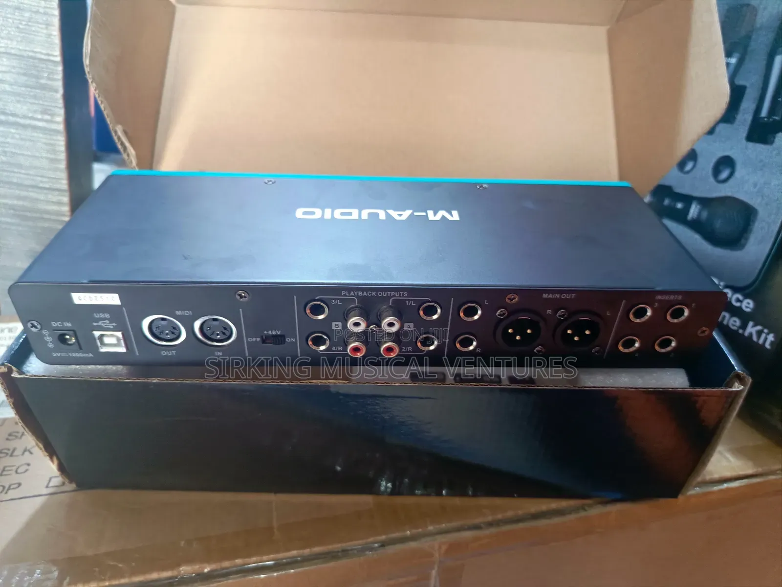 M-Audio Sound Card 404hd 4in 4 Out