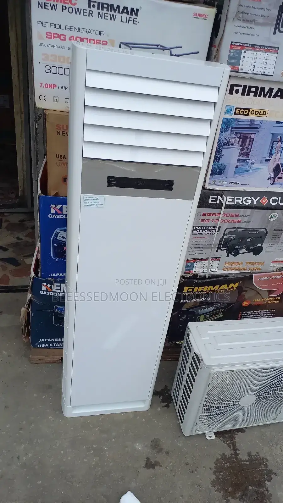 Hisense Stabiliser Free Standing Unit Ac 2.5hp 5 Yrs W