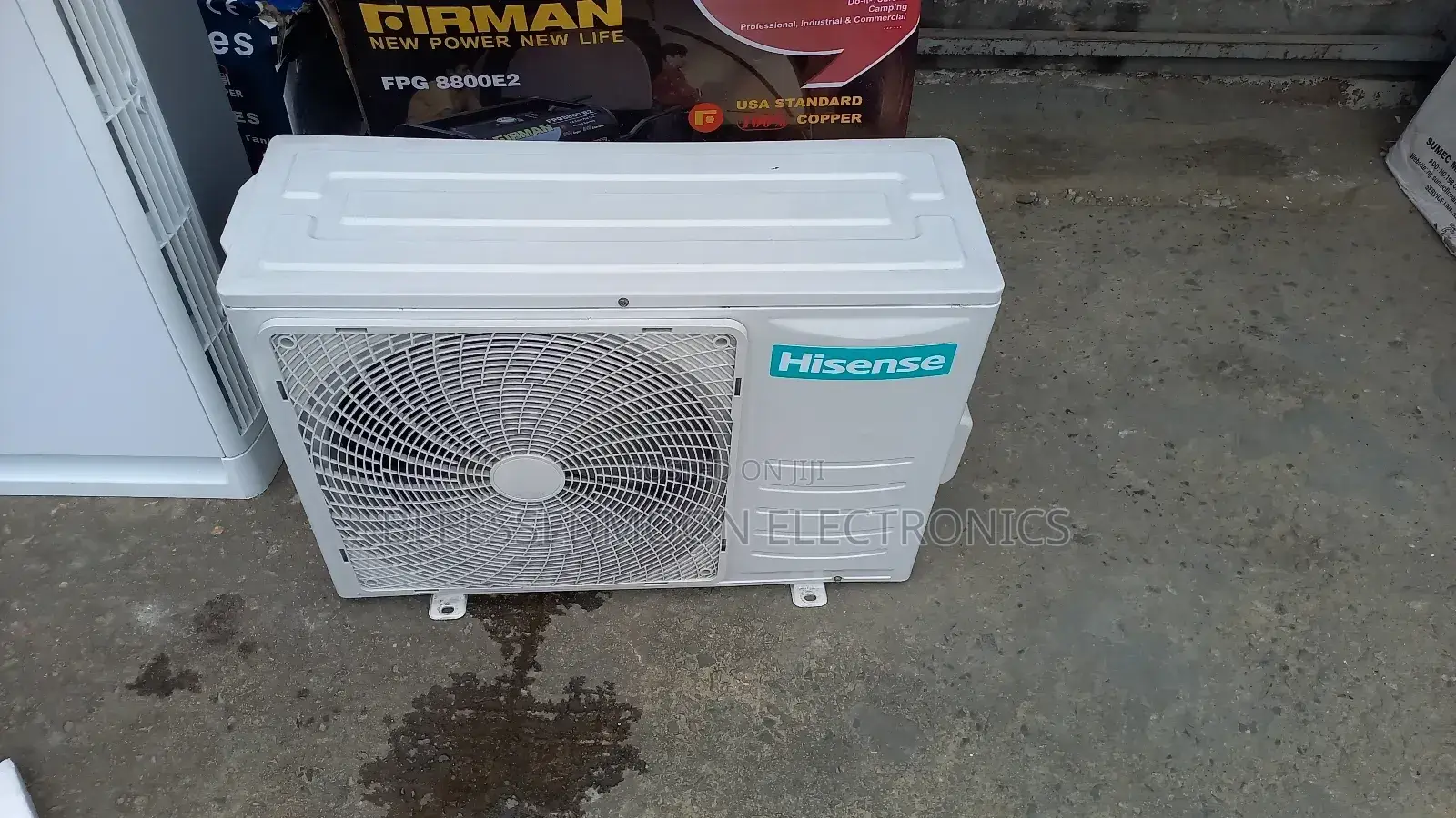 Hisense Stabiliser Free Standing Unit Ac 2.5hp 5 Yrs W