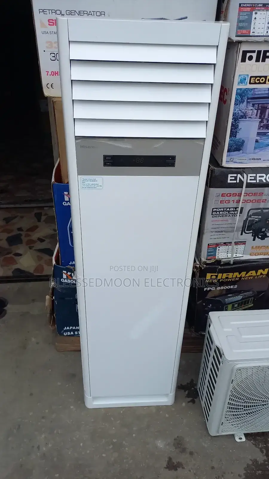 Hisense Stabiliser Free Standing Unit Ac 2.5hp 5 Yrs W