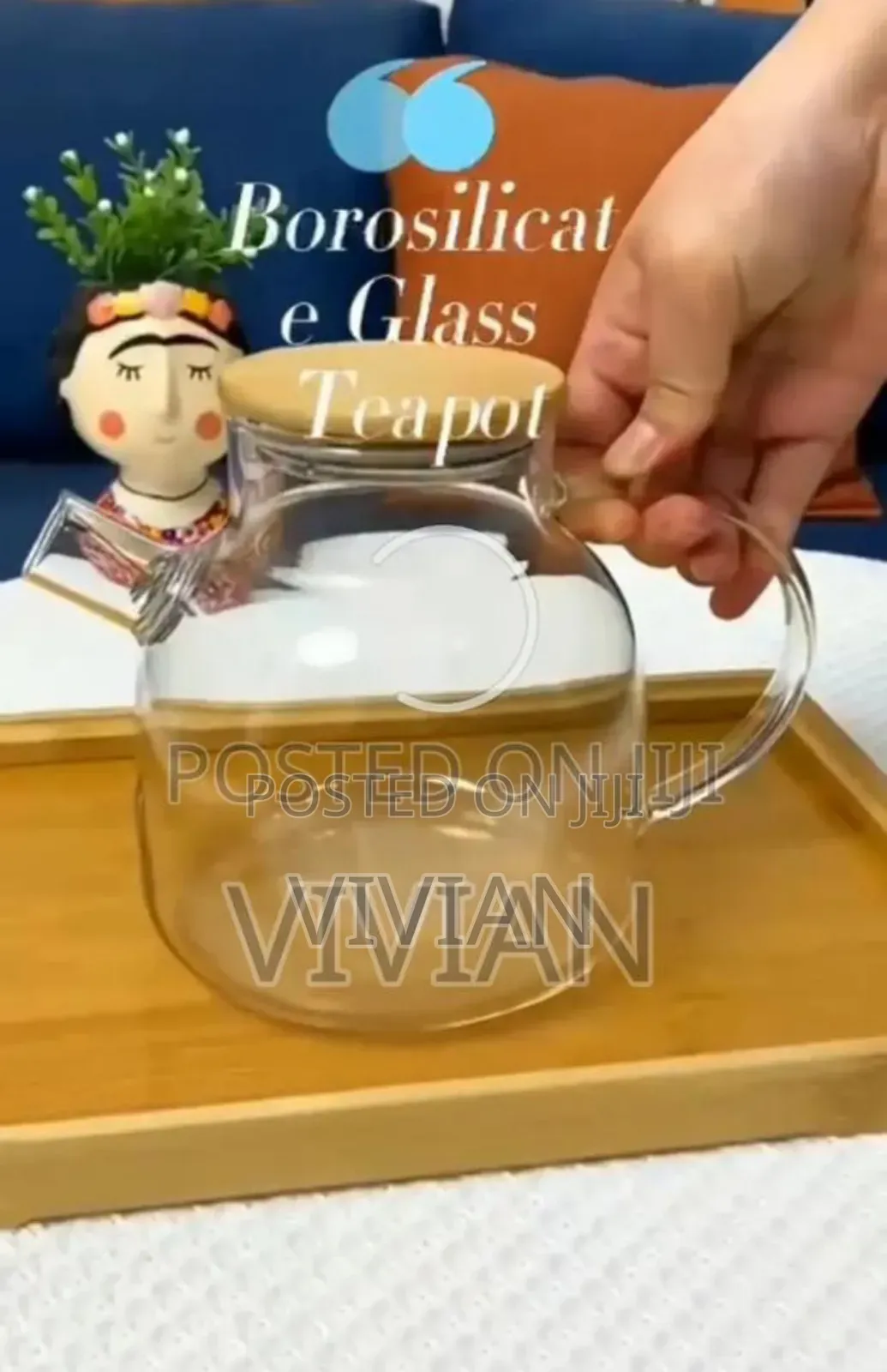 Borosilicate Glass Teapot