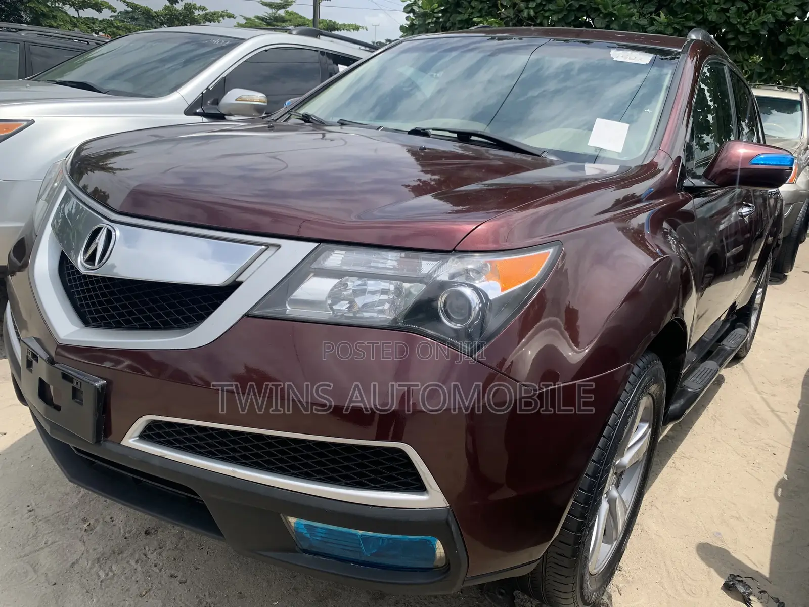 Acura MDX SUV 4dr AWD (3.7L 6cyl 6A) 2011 Burgundy
