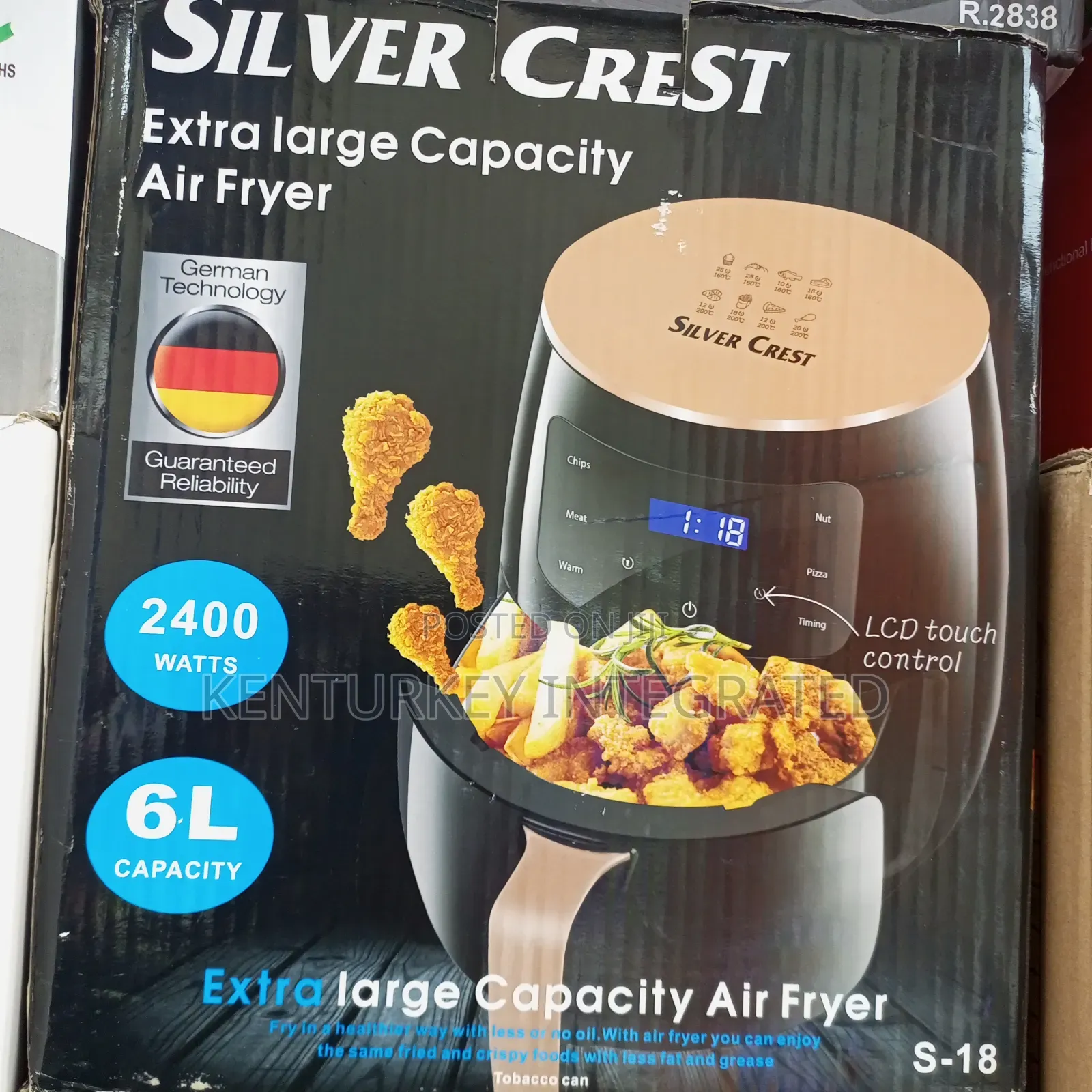Silver Crest 6l Air Fryer