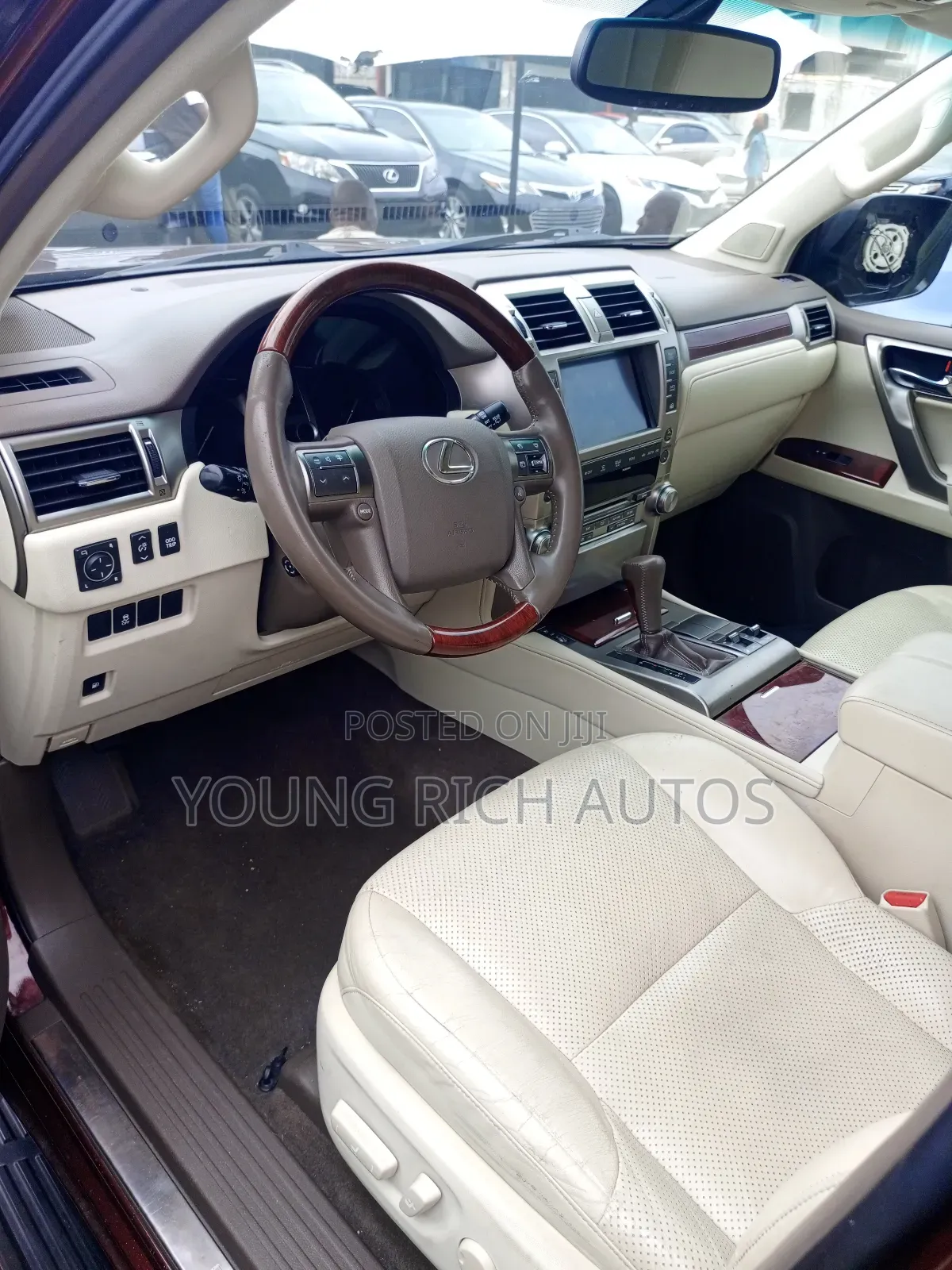 Lexus GX 2013 Red