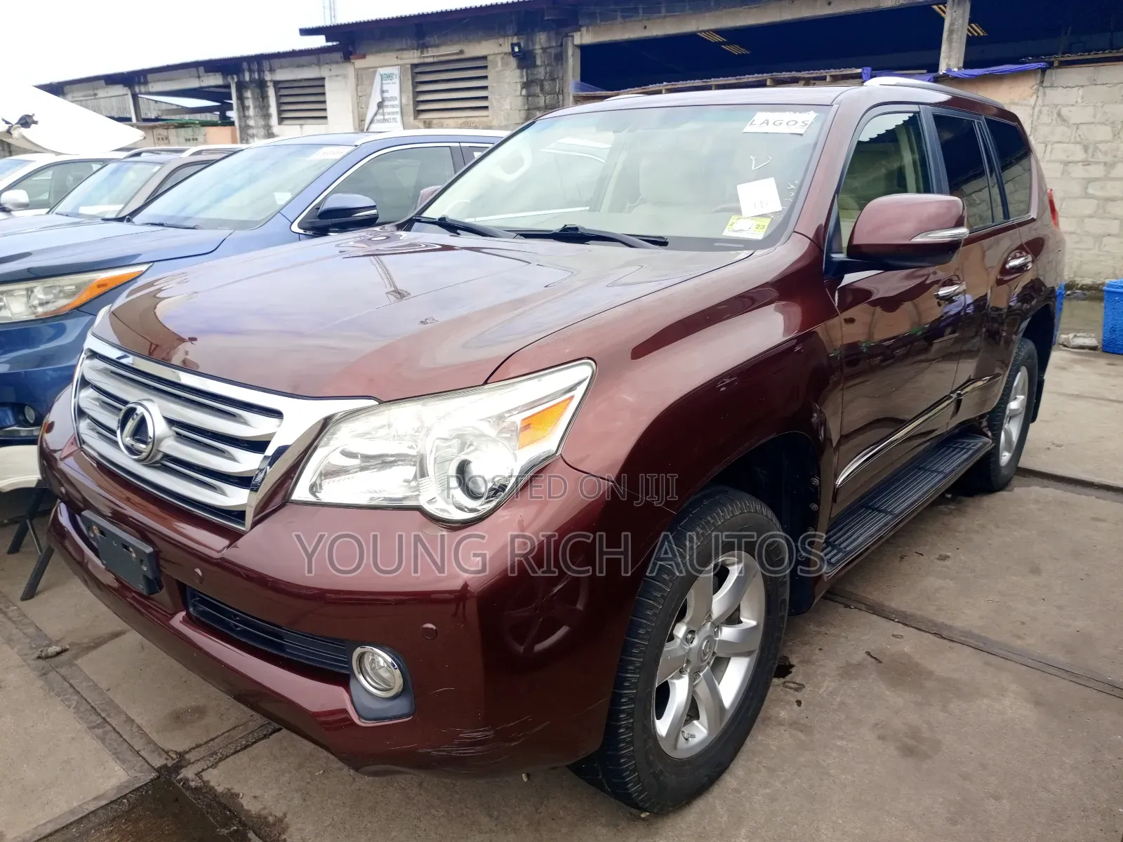 Lexus GX 2013 Red
