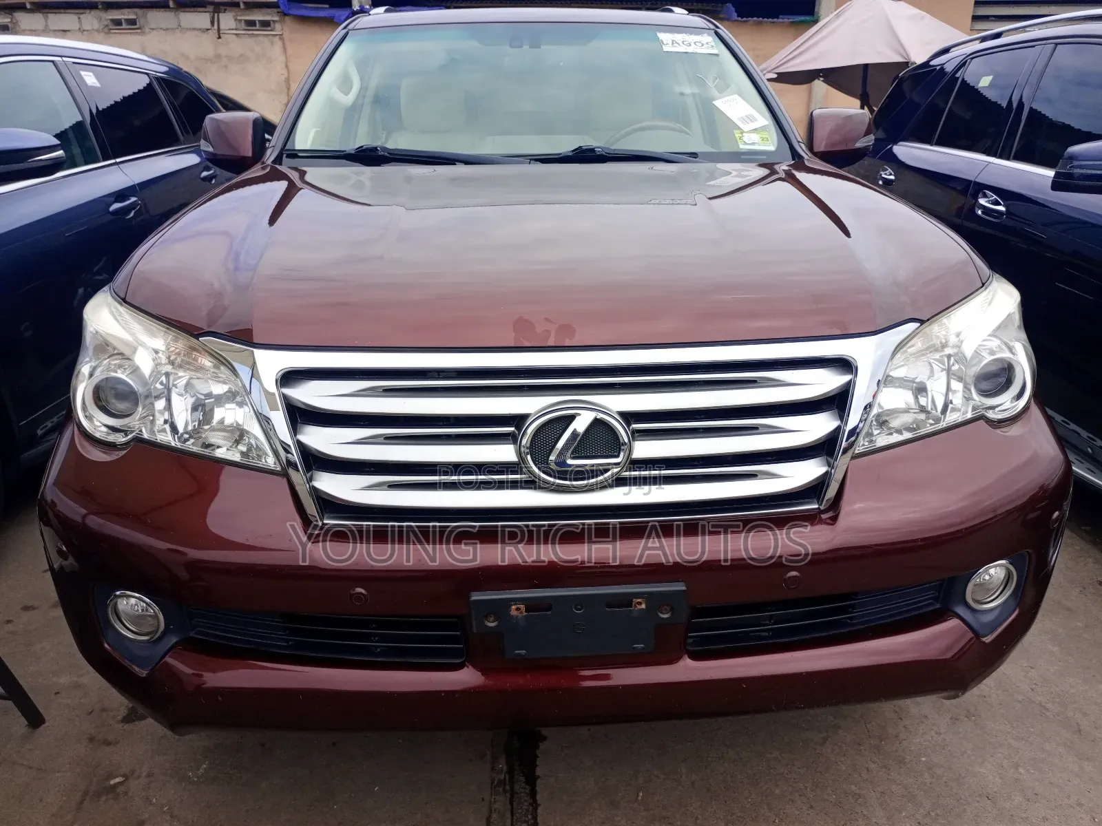 Lexus GX 2013 Red
