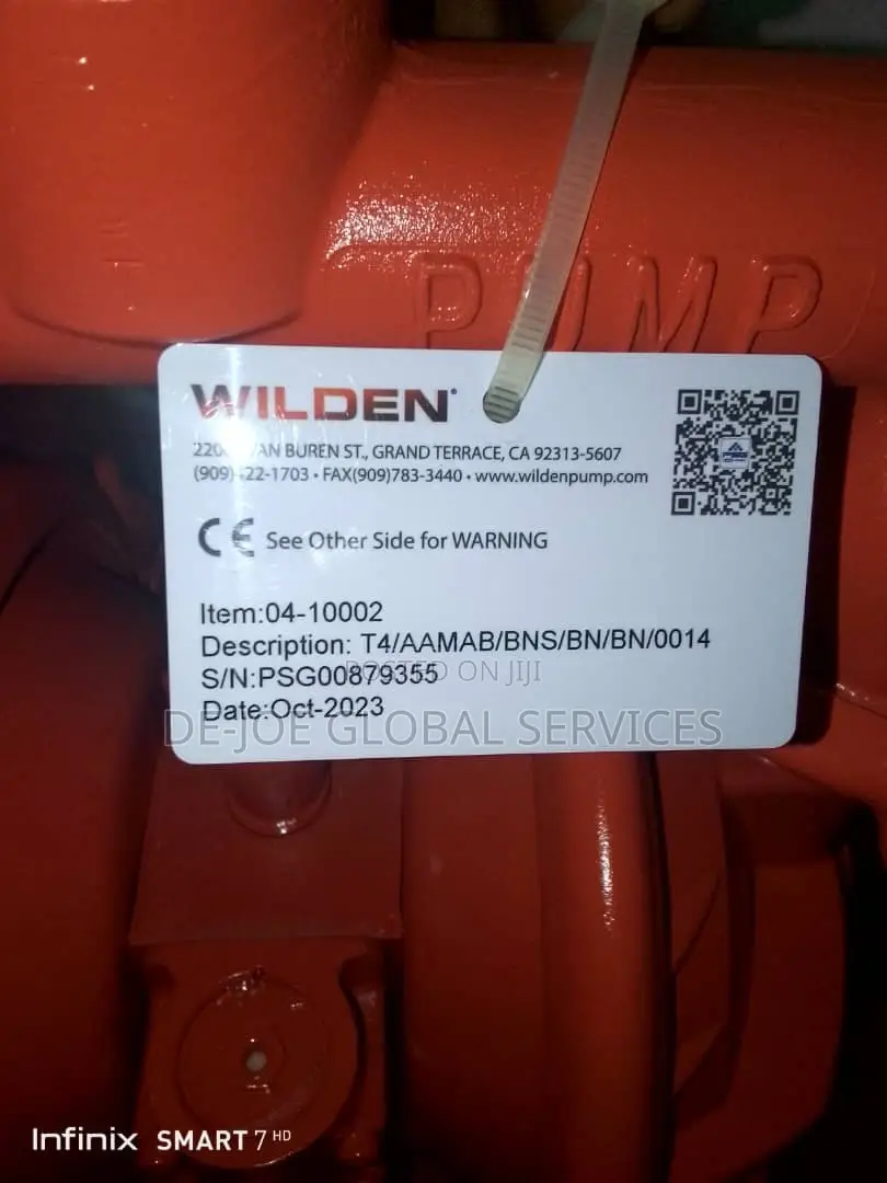 Diaphragm Wilden Pump 1 1/2 Inch T4 Pneumatic Pump