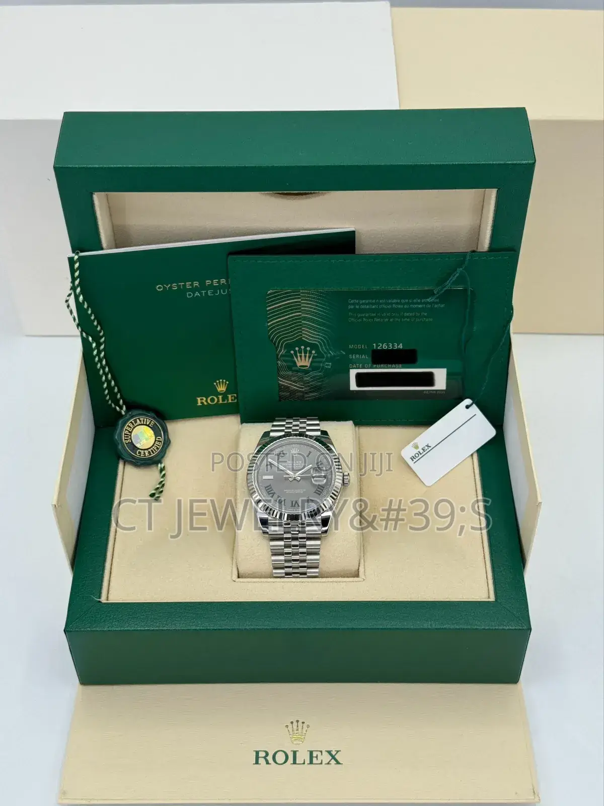 Nice Classic Rolex Date-Just Stainless Steel Top Grade