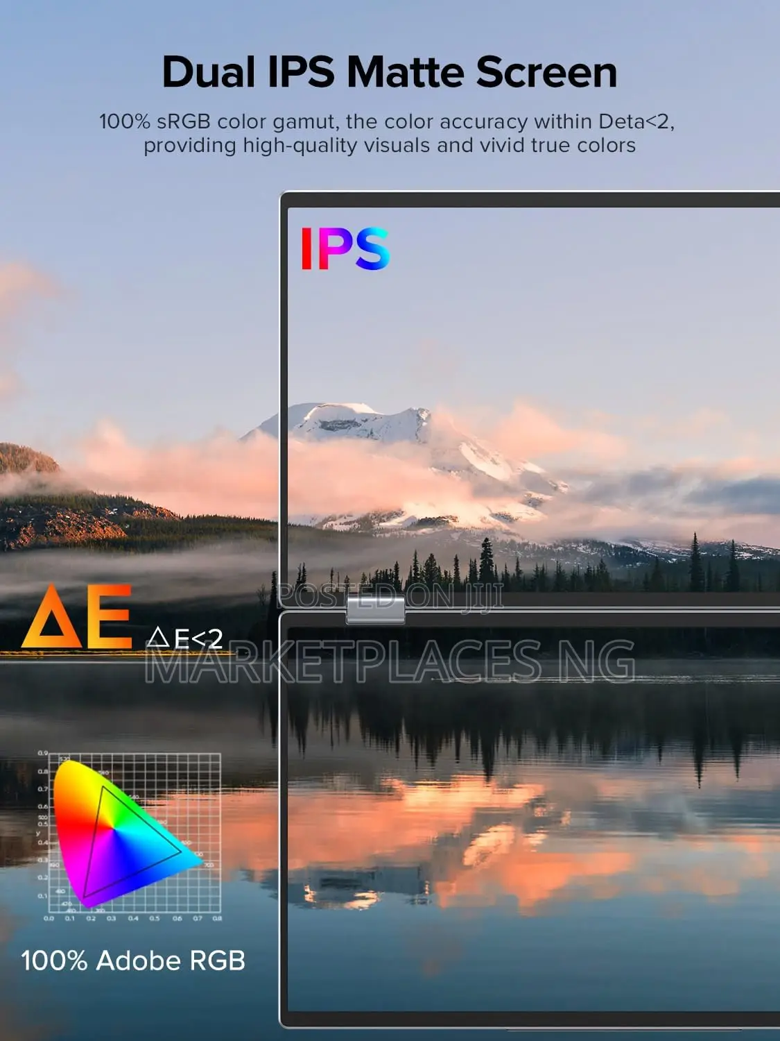 UPERFECT Delta Dual Screen Folding Portable Monitor