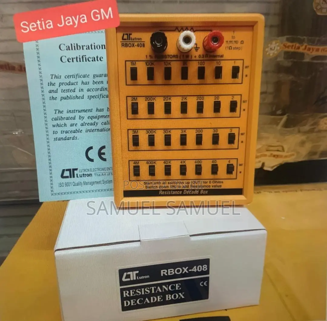 Resistance Decade Box RBOX-404 Lutron