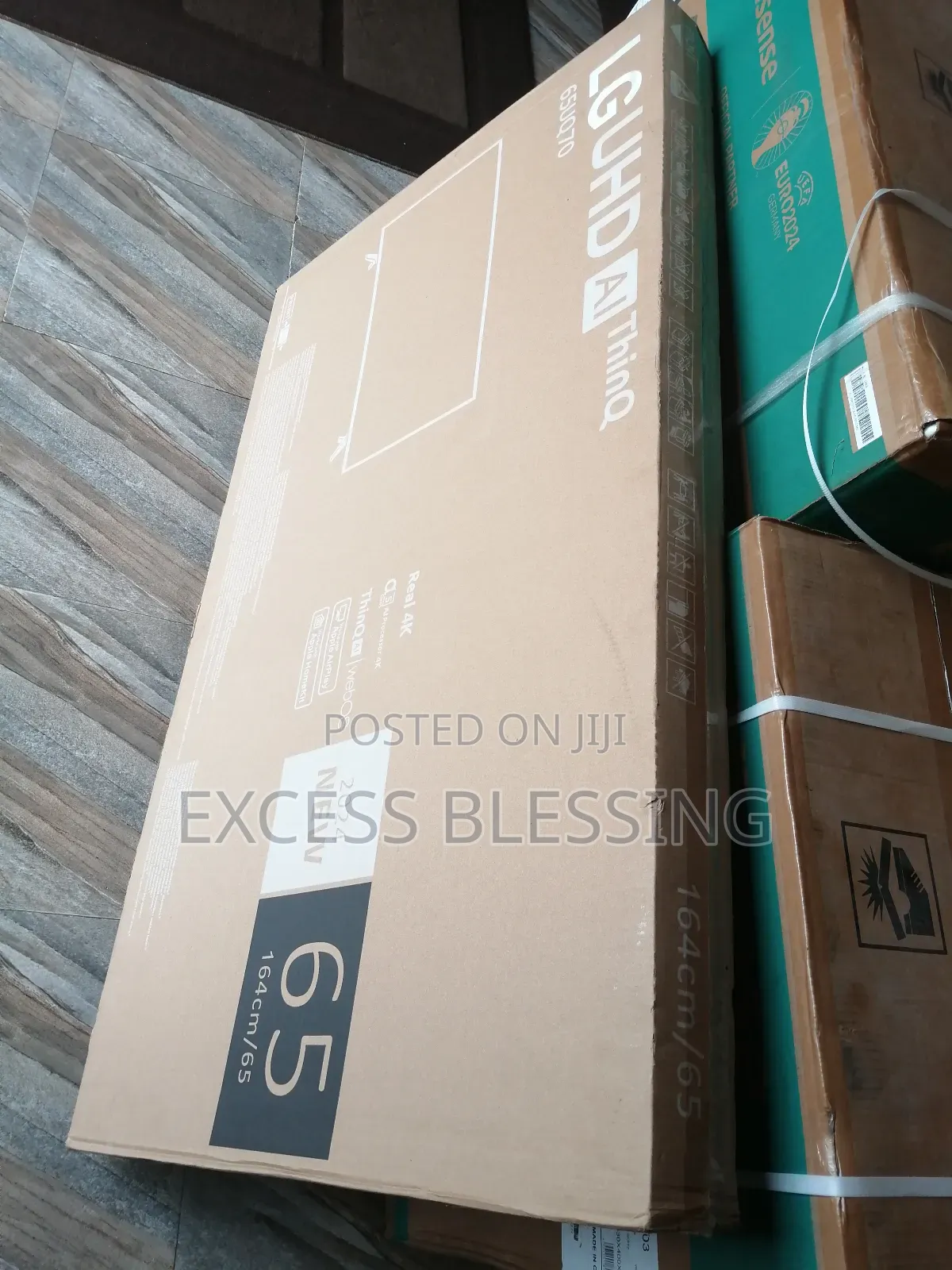 Frameless LG 65" Smart Tv+Netflix_65uq70