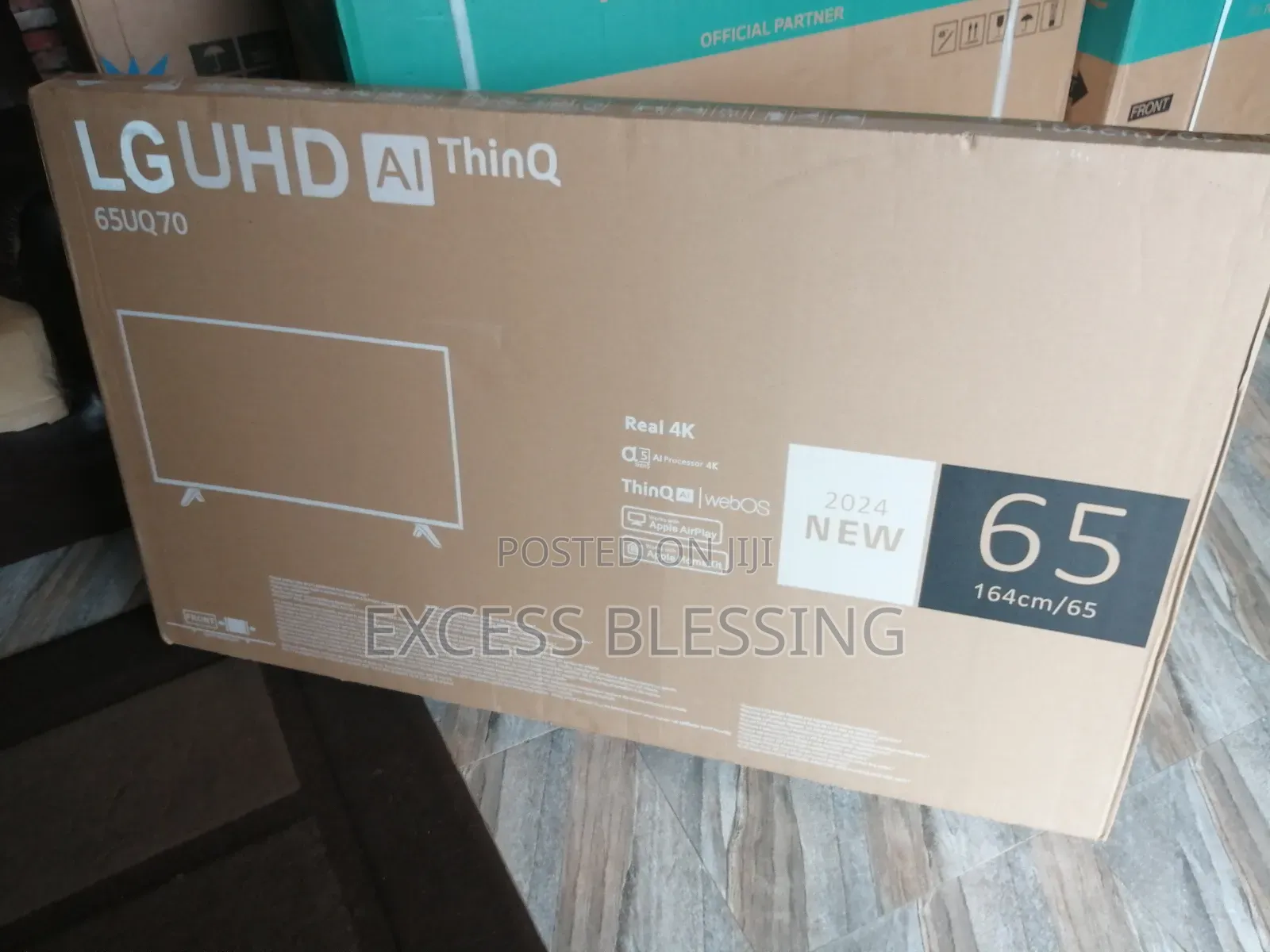 LG 65 Inches Smart 65UQ70 Television+Netflix and Bluetooth