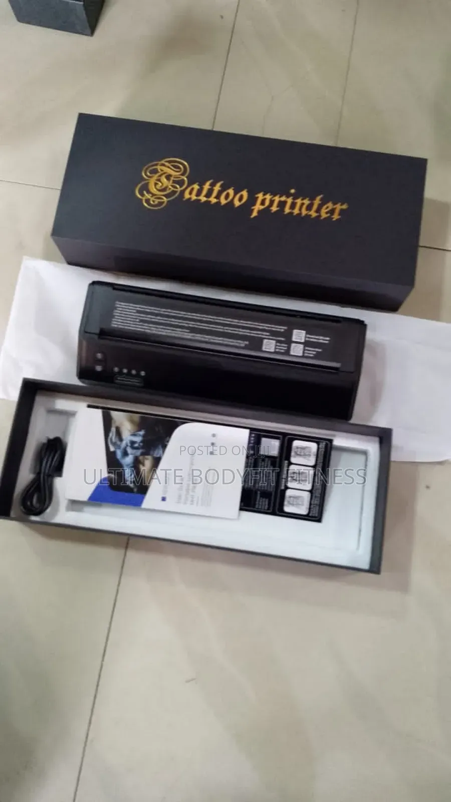 Brand New MHT-P8008 Black Tattoo Portable Printer