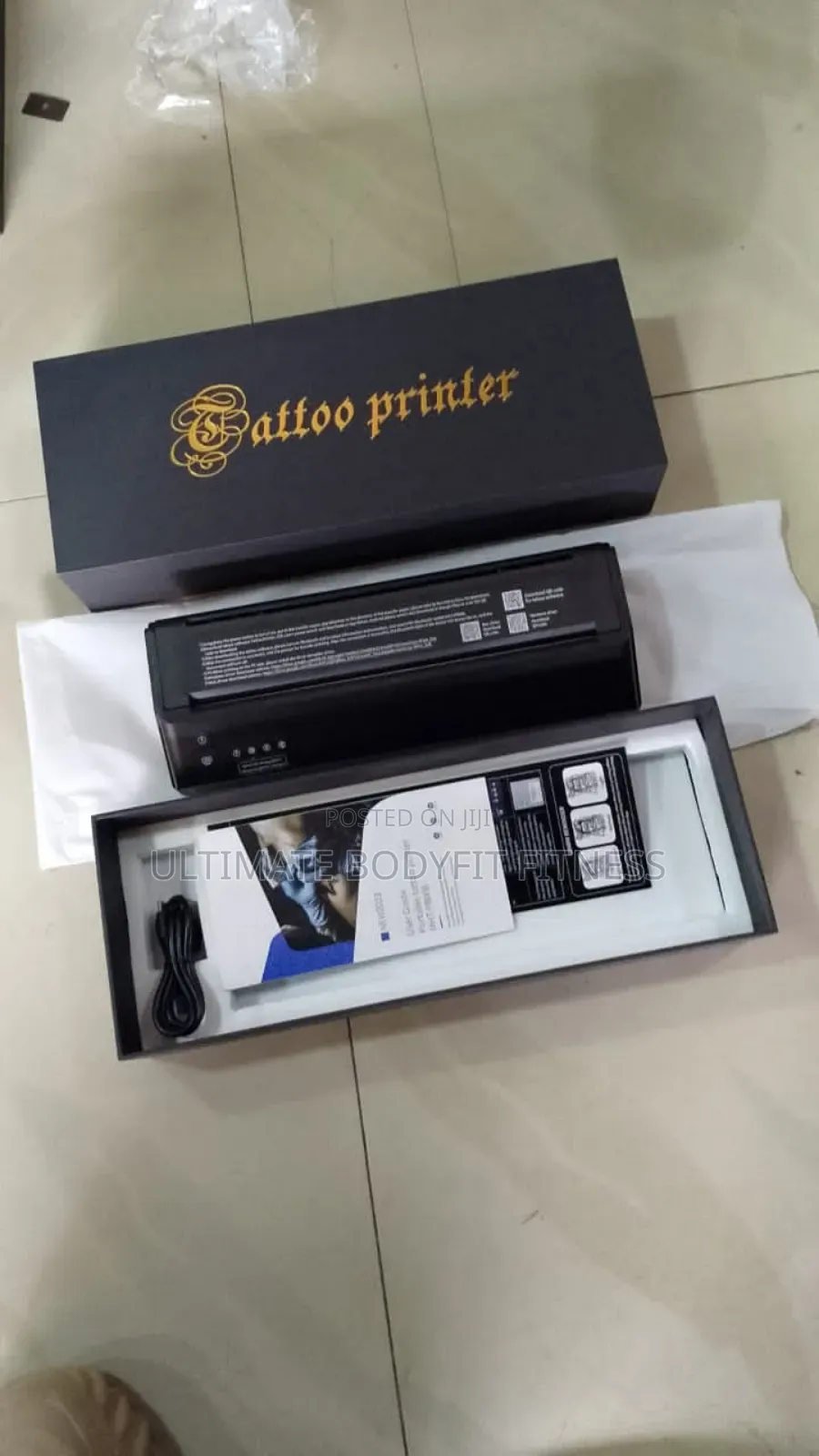 Brand New MHT-P8008 Black Tattoo Portable Printer