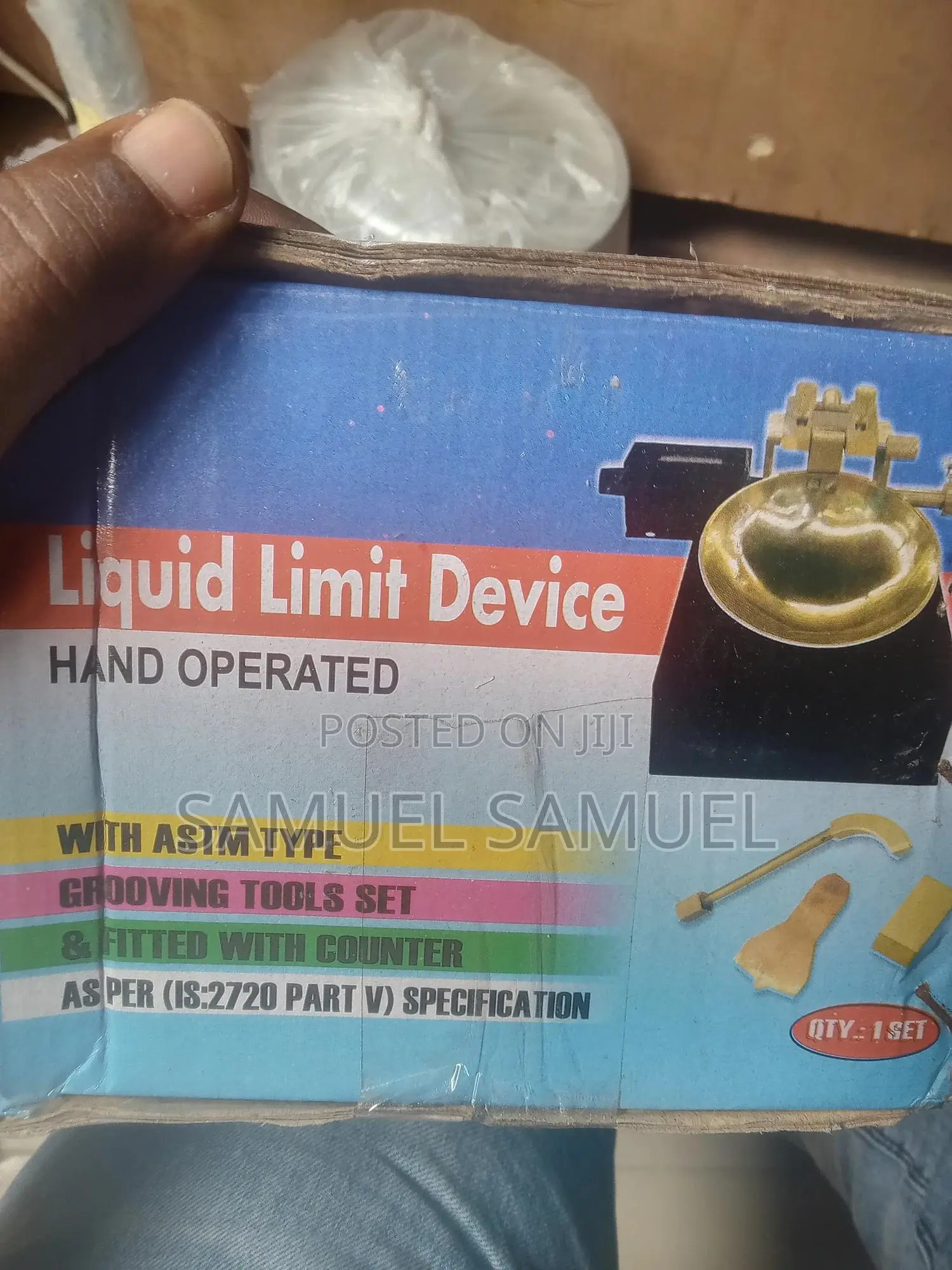 Liquid Limit Device