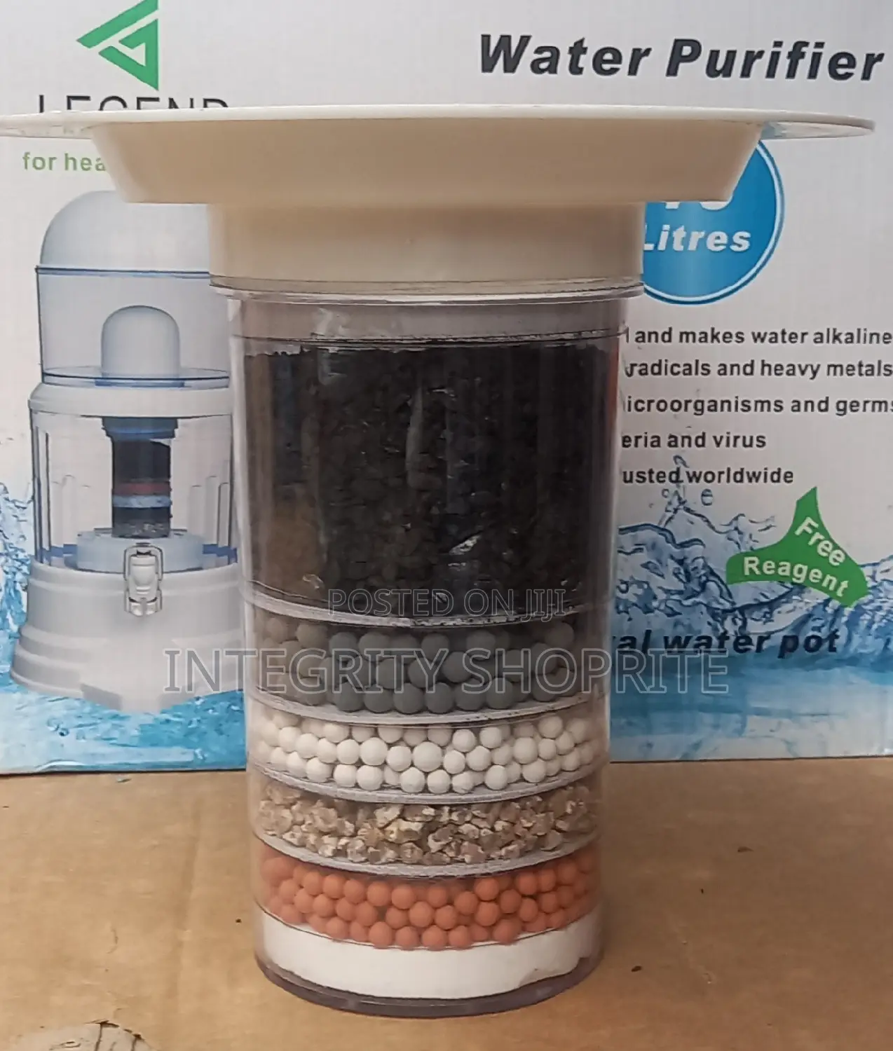 Water Purifier Filter Alkalizing Cartridge Replacement
