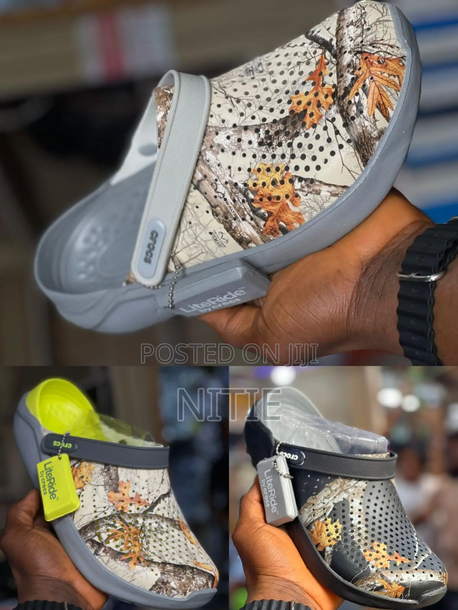 Literide Crocs in Various Colors and Design (Swipe for More)