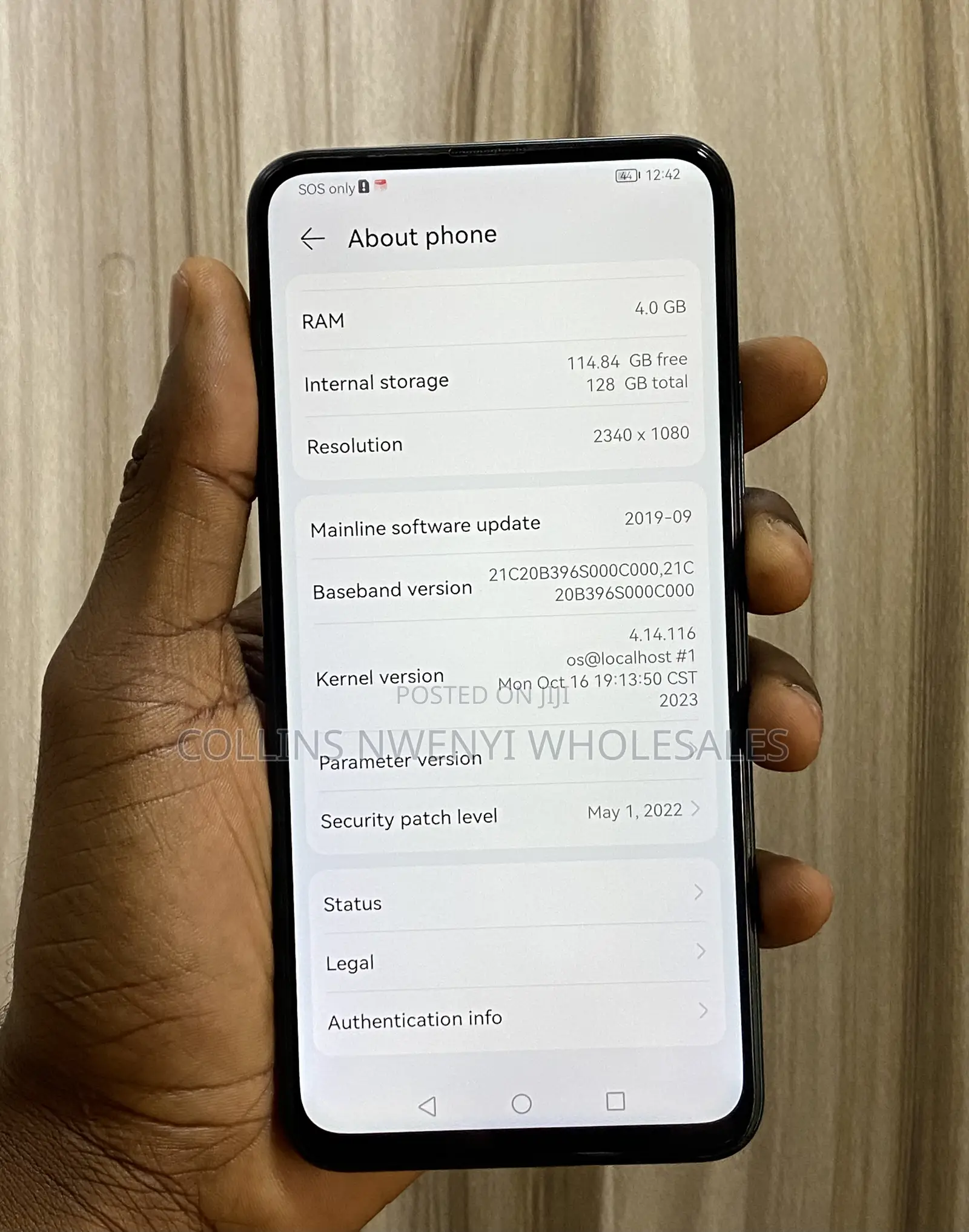 Huawei Y9 Prime 128 GB Green