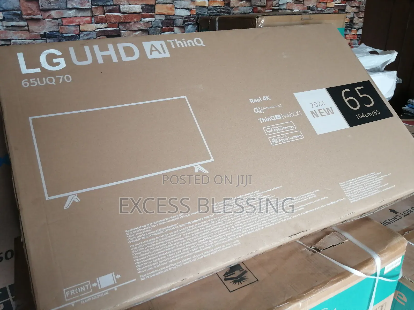 Affordable 65" LG Smart Television+ Mira-Cast_65uq70