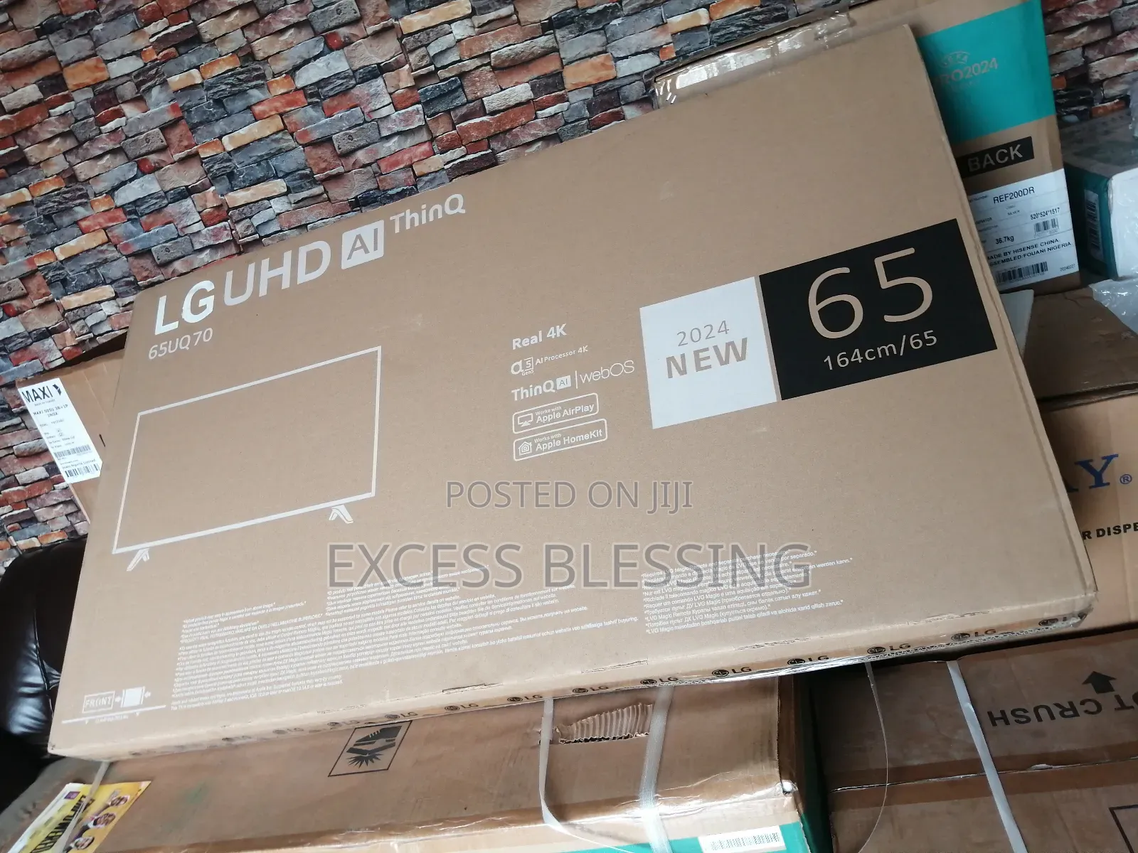 Affordable 65" LG Smart Television+ Mira-Cast_65uq70