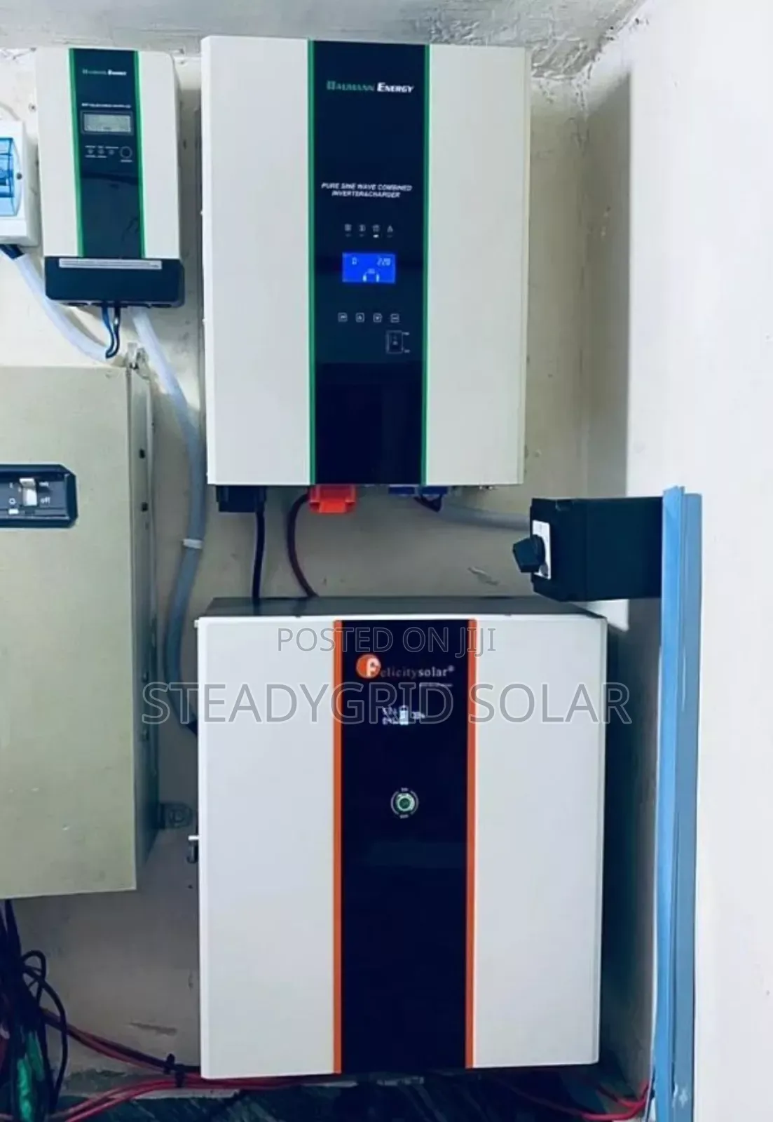 Extraordinarily Installed 5kva/10kwh Solar Powered Inverter