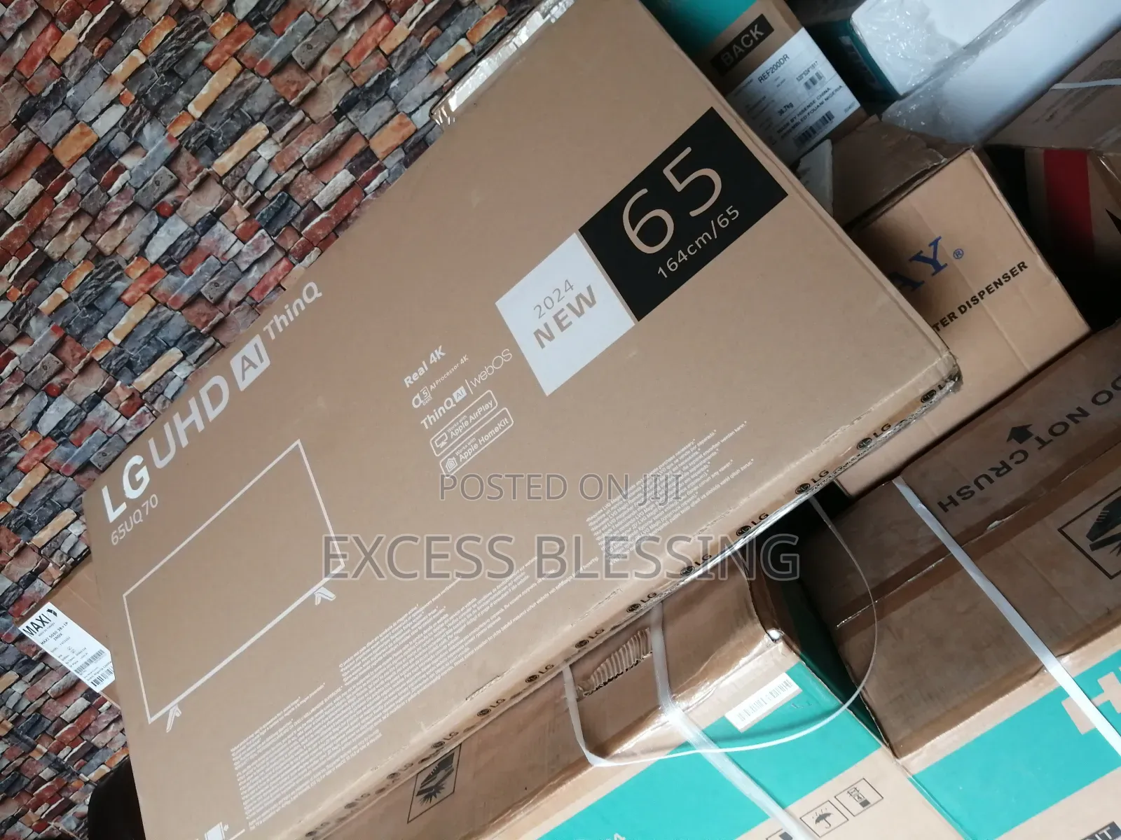 New Affordable Lg 65 Inches Smart Tv+Youtube-65uq70