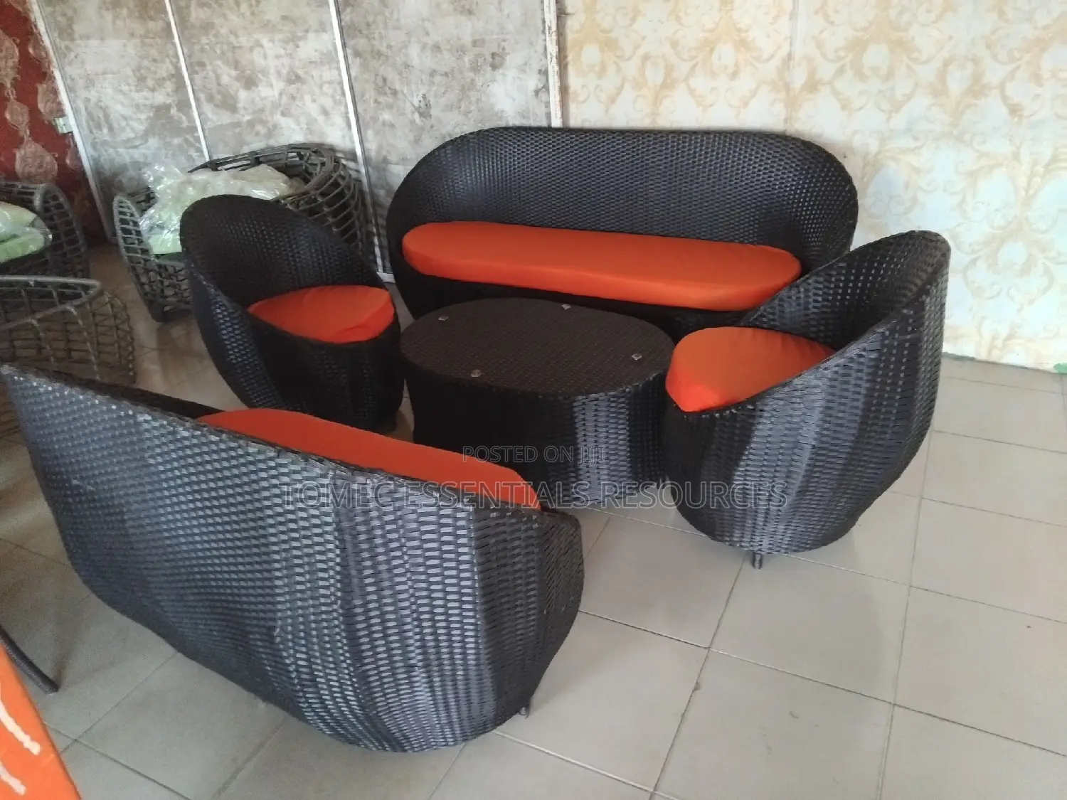 Imported Quality Rattan Chair for Garden/Restaurant