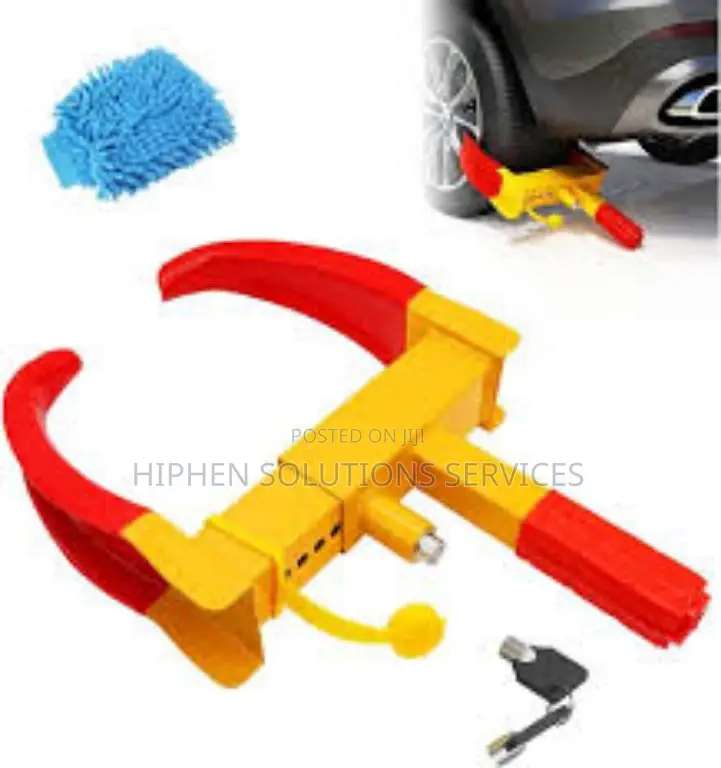 Theft Protective Car Wheel Lock Security Tire Clamp