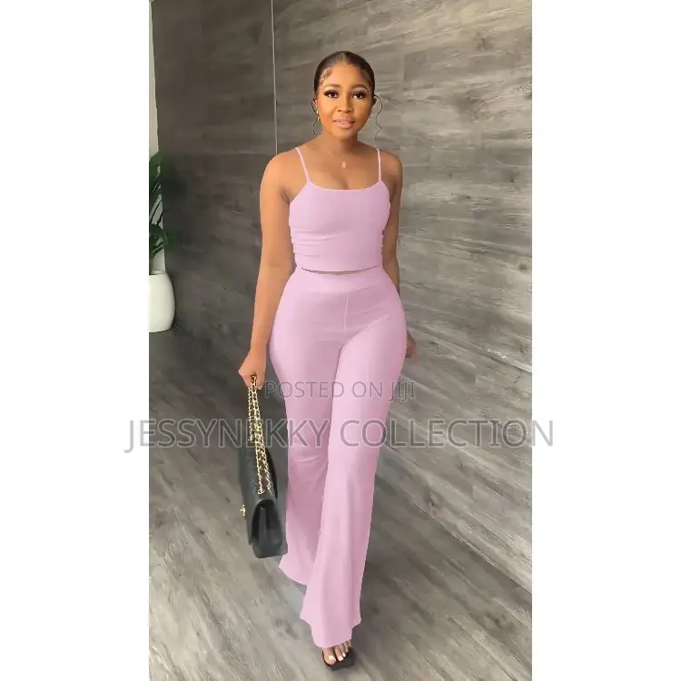 Luxurious Ladies Trouser and Tan Top