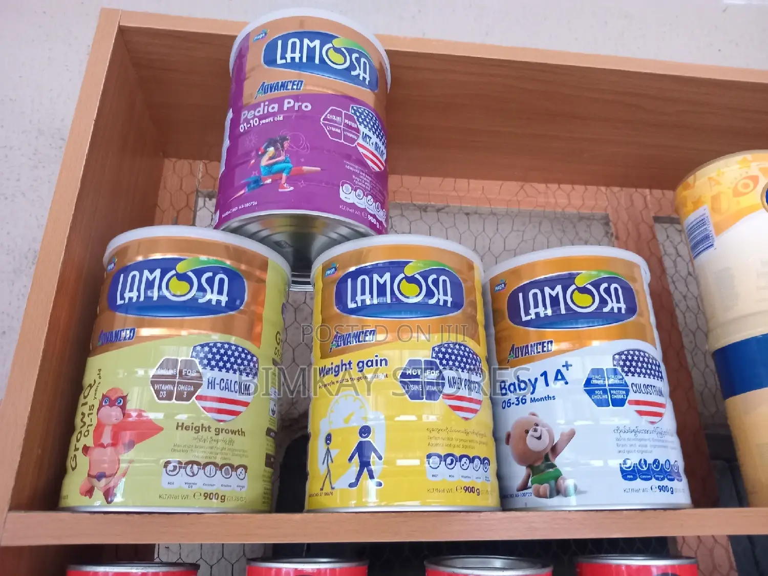 Lamosa Advanced Weight Gain Milk 900g
