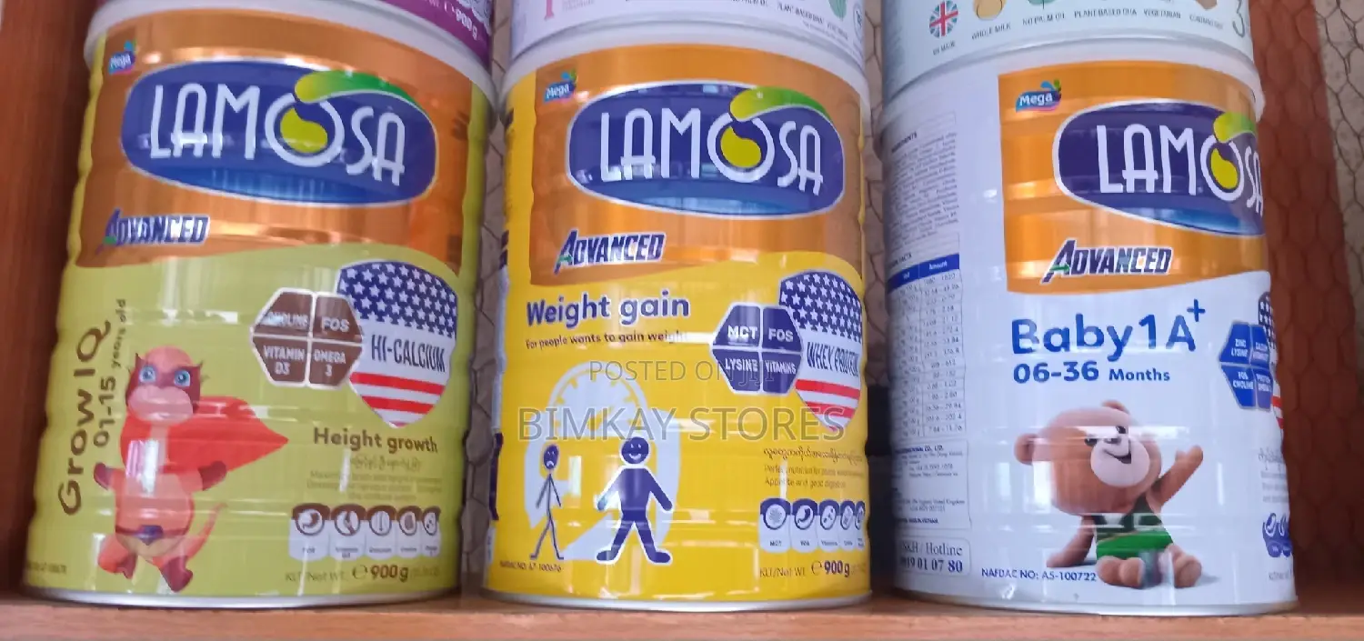 Lamosa Advanced Weight Gain Milk 900g