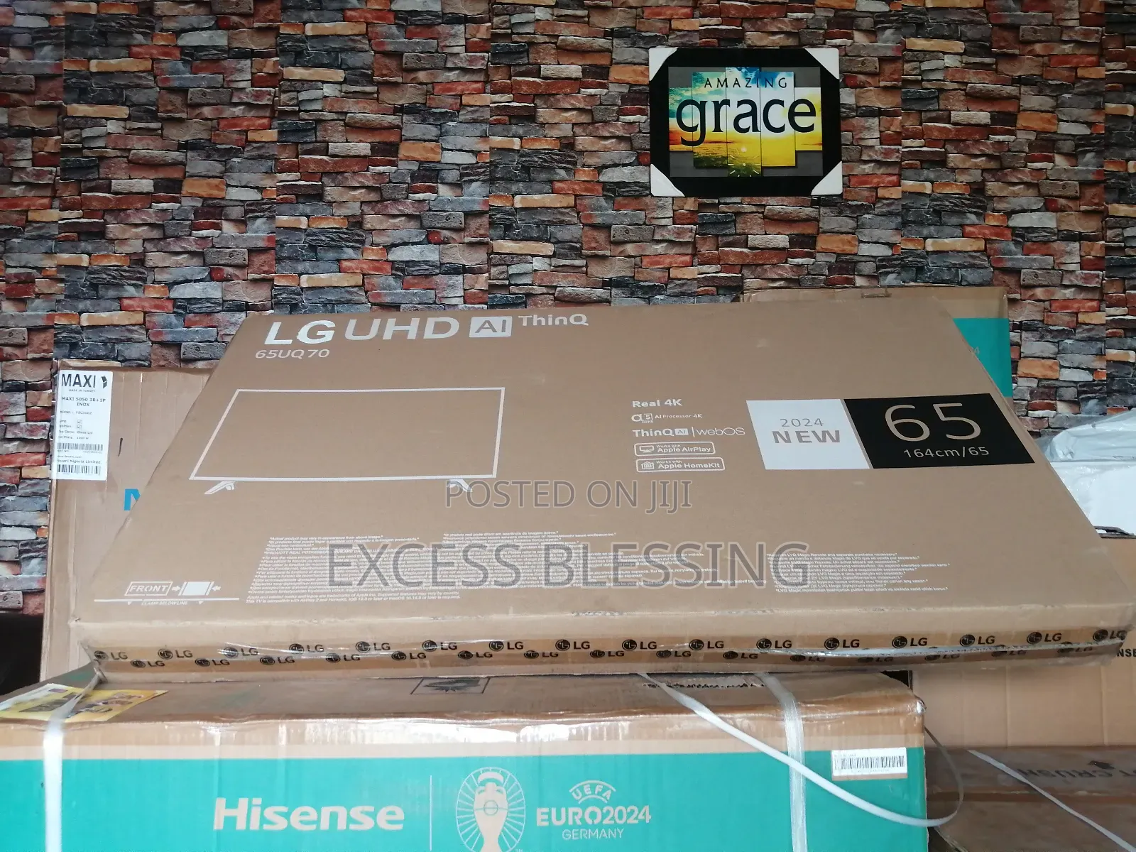 Brand New 65" Affordable LG Smart Tv+Netflix-65uq