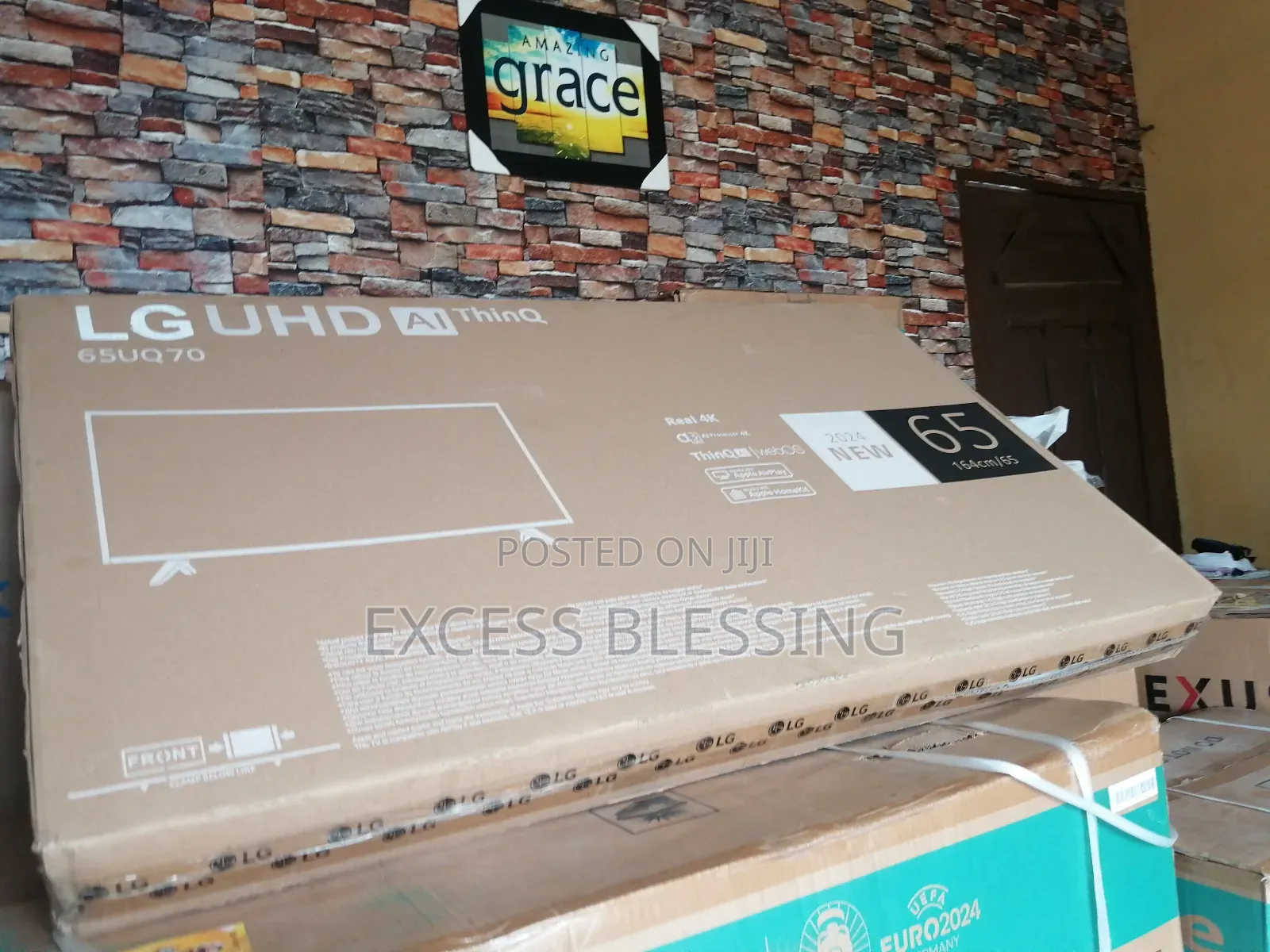 Brand New 65" Affordable LG Smart Tv+Netflix-65uq