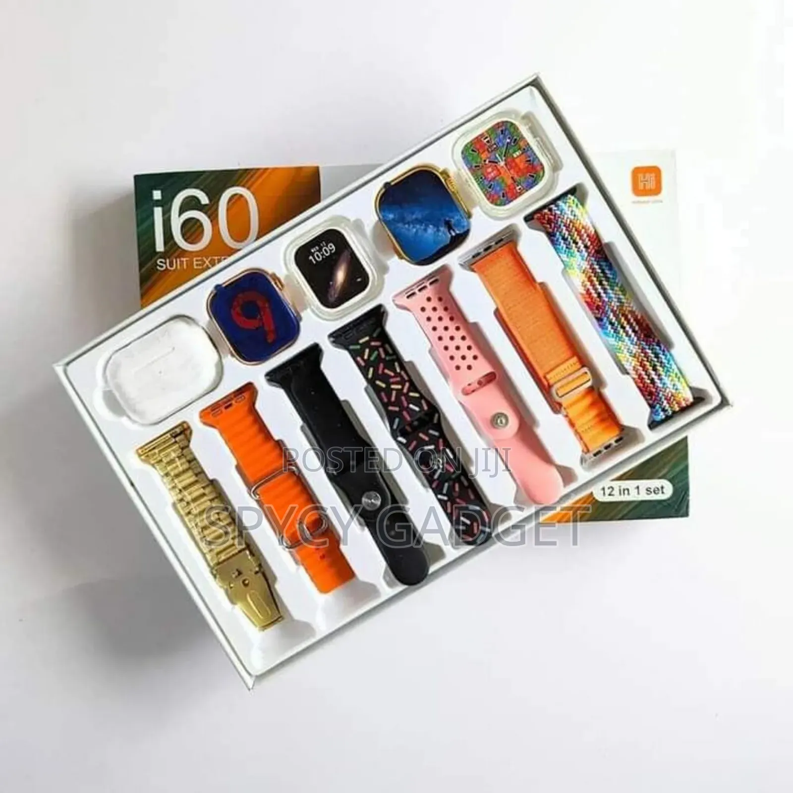 New I60 Suit Extreme 12 in 1 Set Smart Watch Big 2.3inch HD